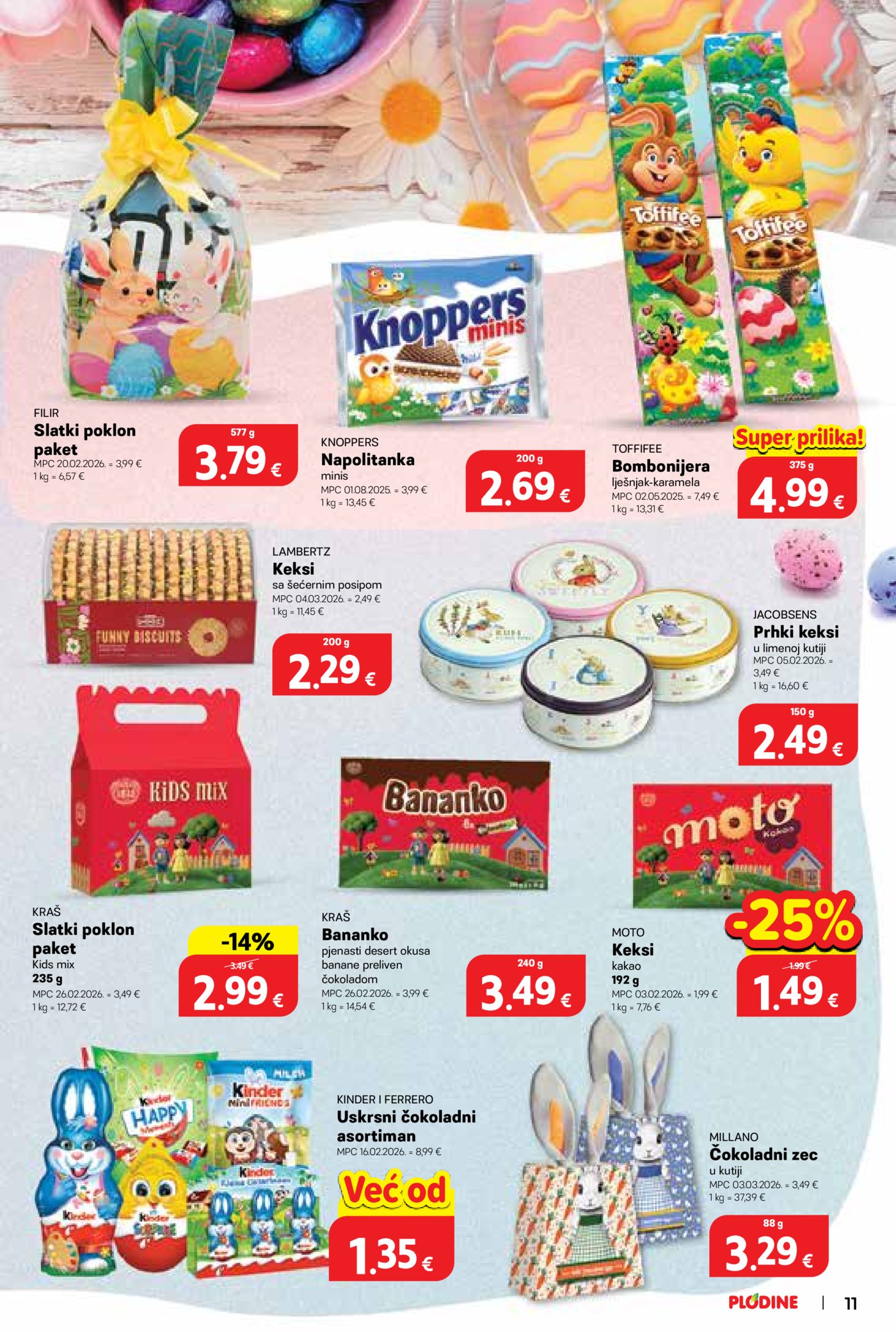 Plodine katalog Akcija 18.03. - 24.03.2026.