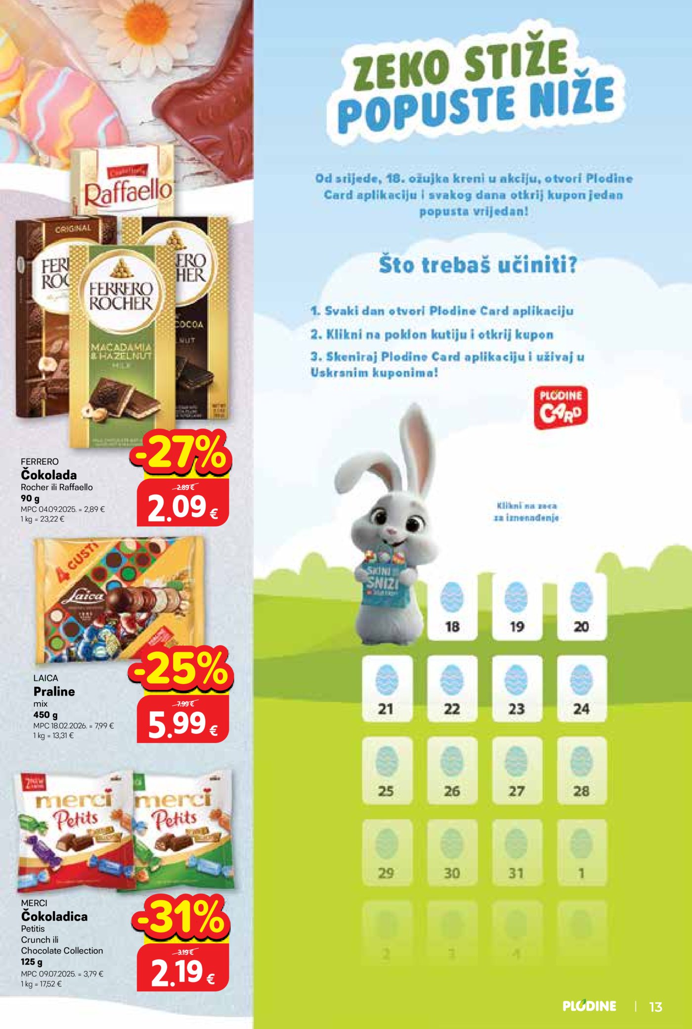 Plodine katalog Akcija 18.03. - 24.03.2026.