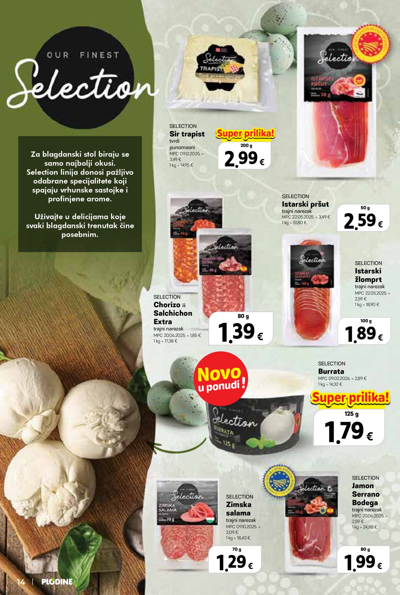 Plodine katalog Akcija 18.03. - 24.03.2026.