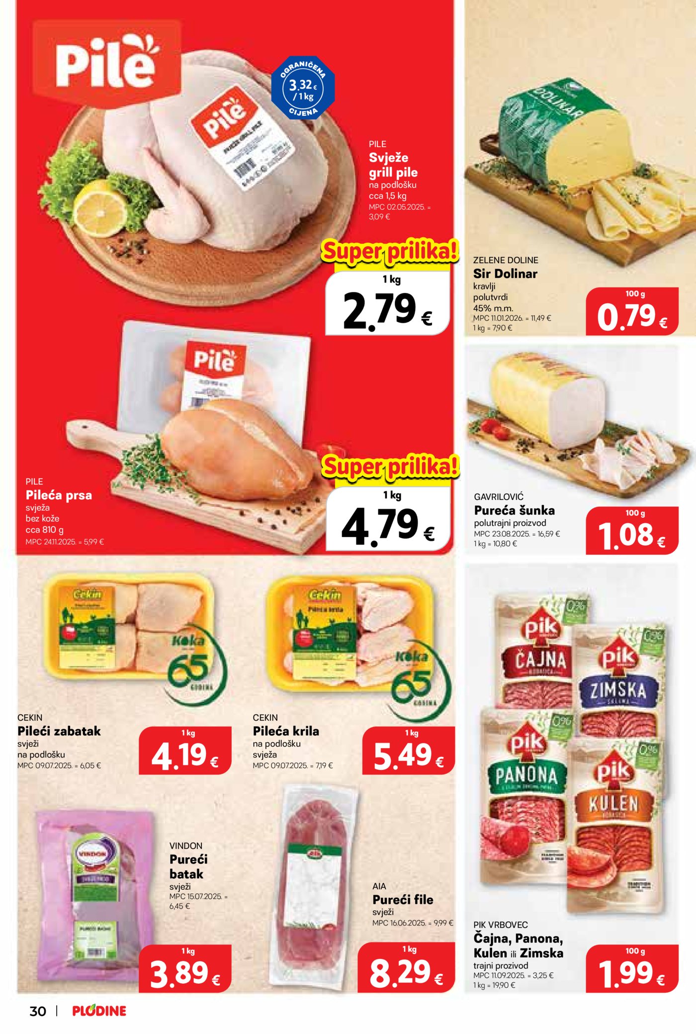 Plodine katalog Akcija 18.03. - 24.03.2026.