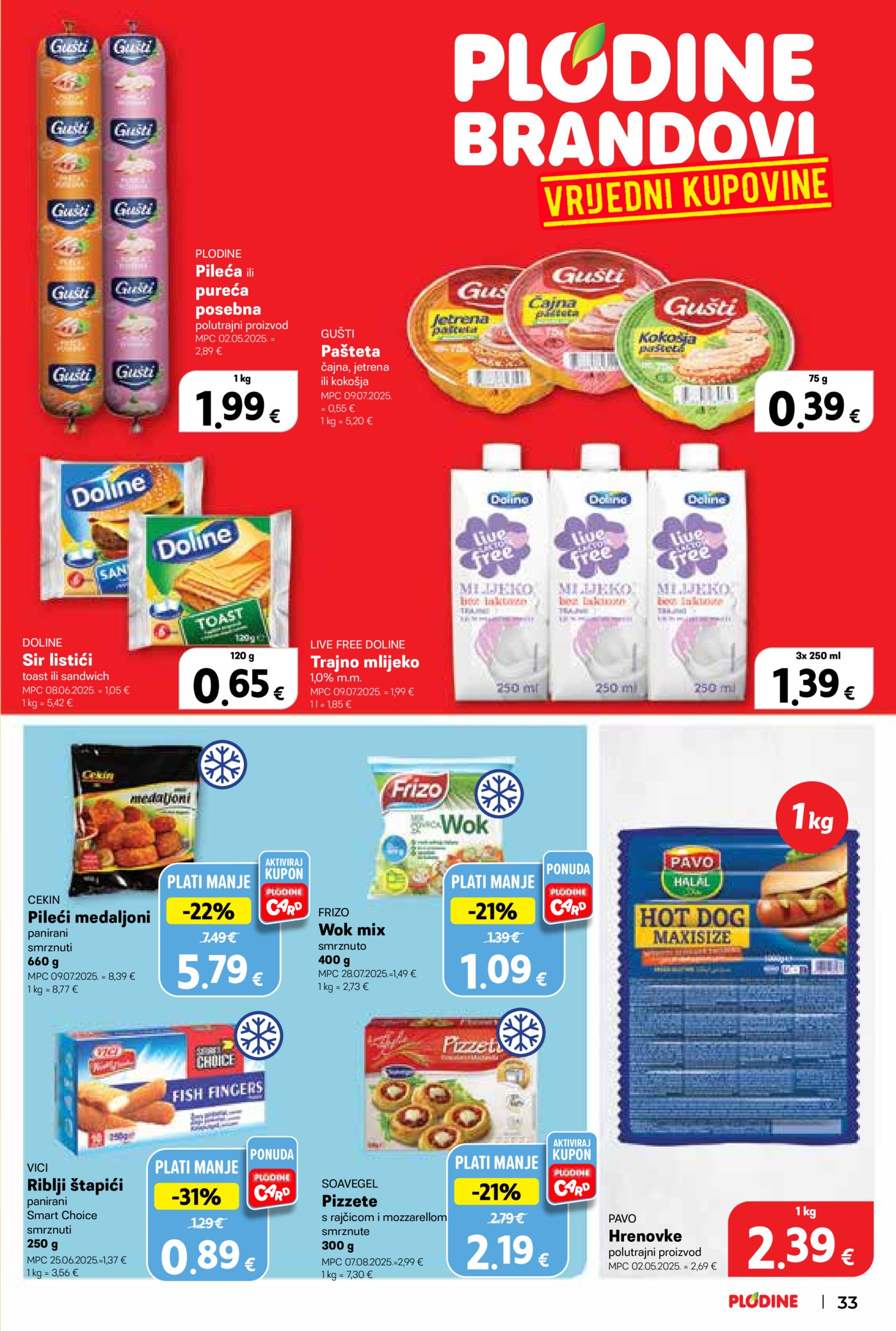 Plodine katalog Akcija 18.03. - 24.03.2026.