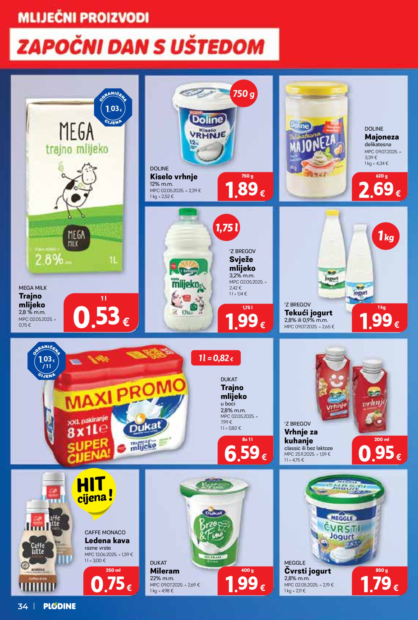 Plodine katalog Akcija 18.03. - 24.03.2026.