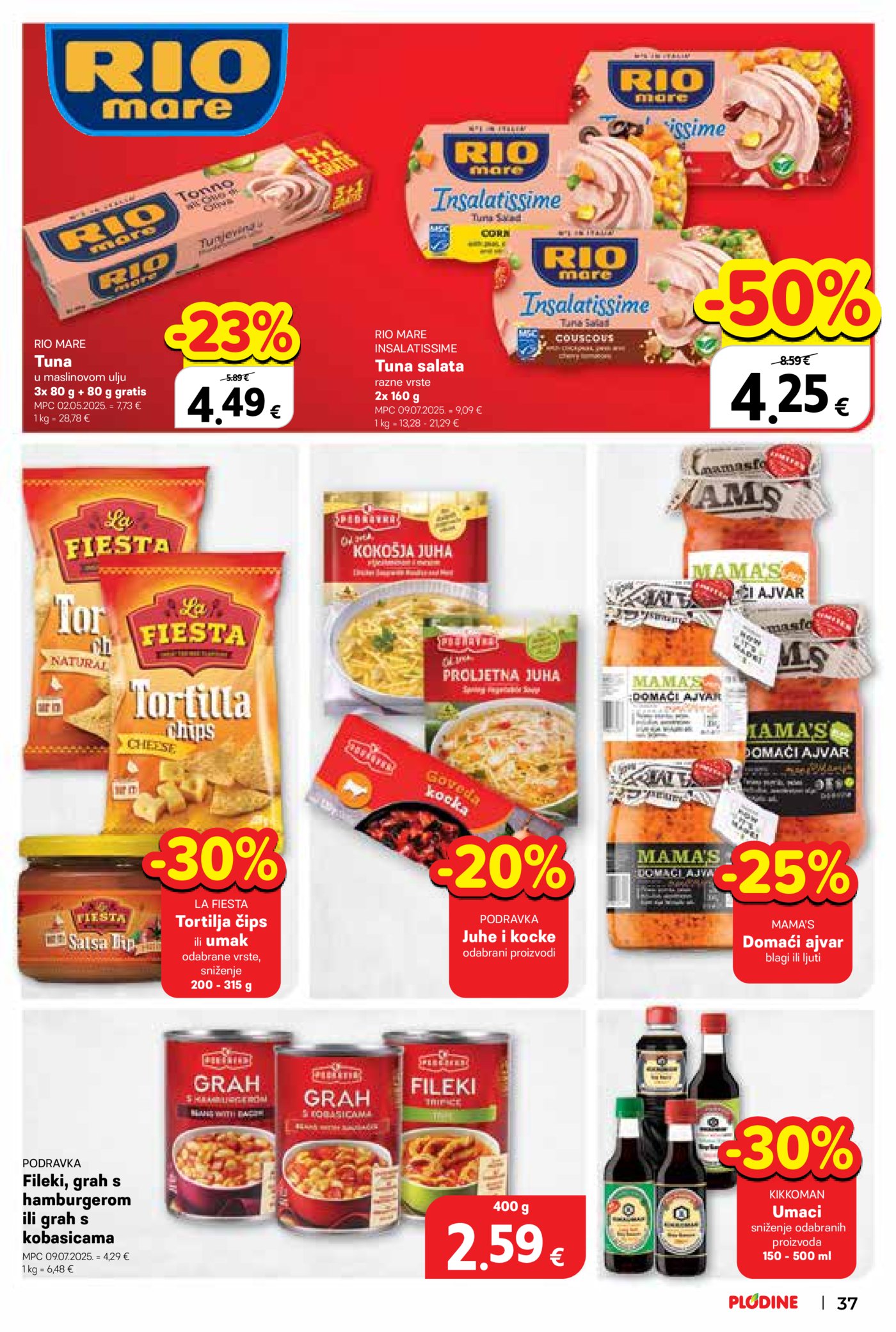 Plodine katalog Akcija 18.03. - 24.03.2026.