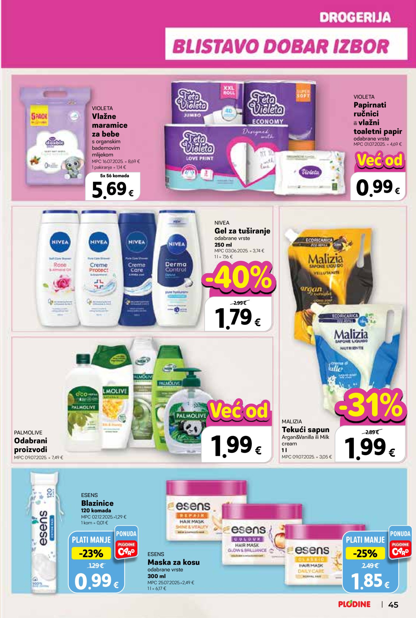 Plodine katalog Akcija 18.03. - 24.03.2026.