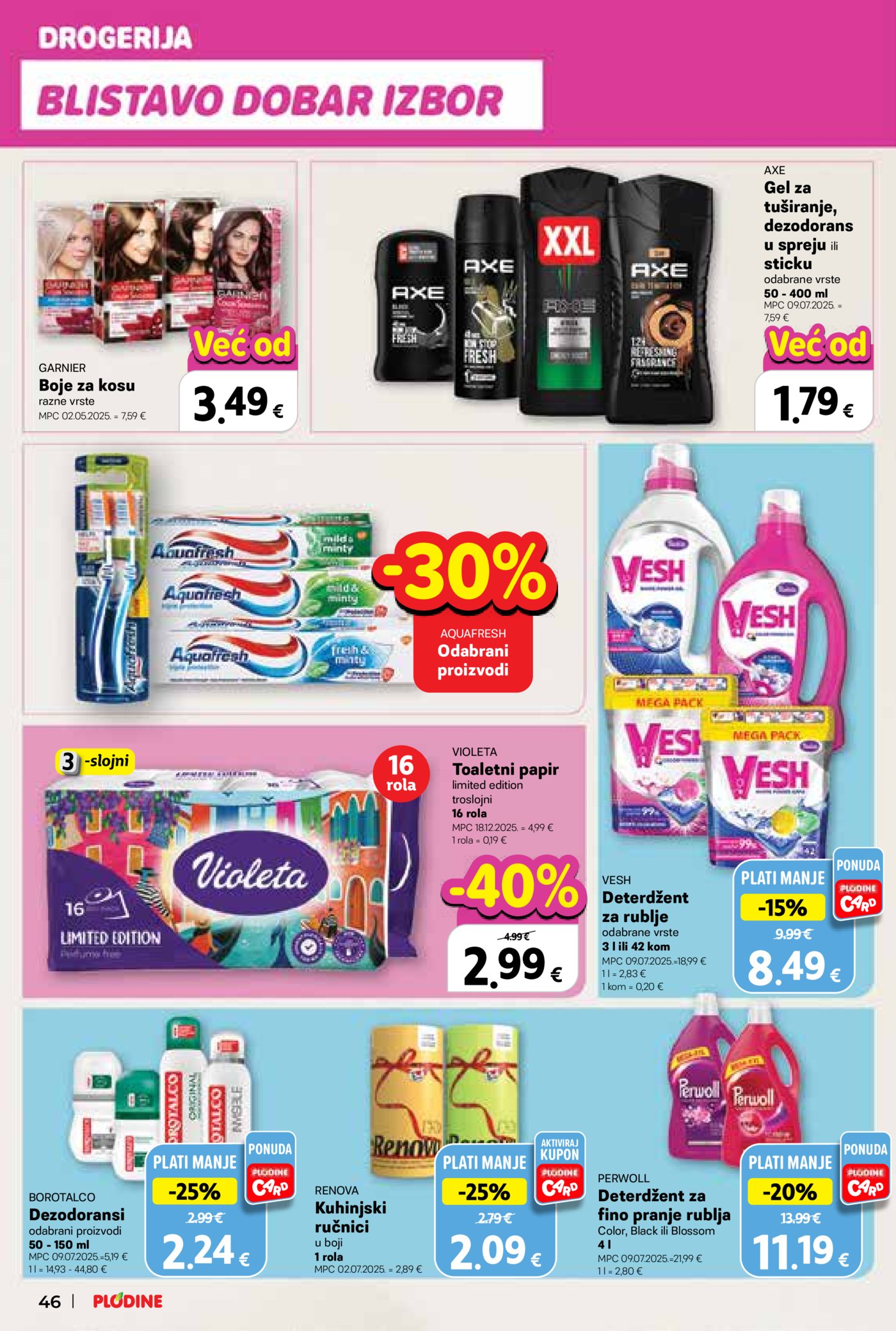 Plodine katalog Akcija 18.03. - 24.03.2026.
