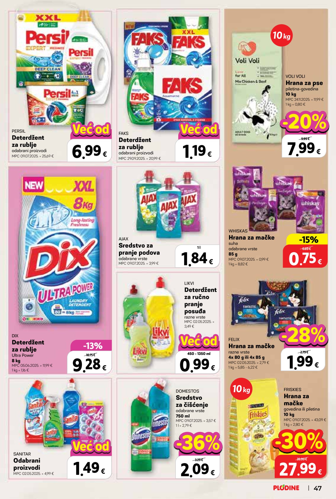 Plodine katalog Akcija 18.03. - 24.03.2026.