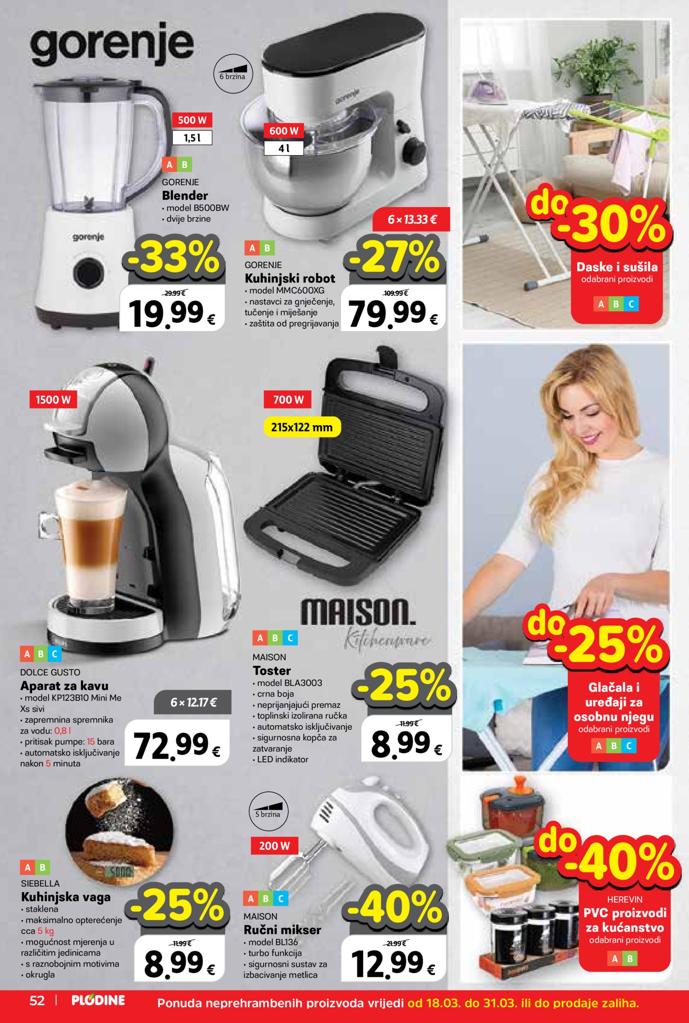 Plodine katalog Akcija 18.03. - 24.03.2026.
