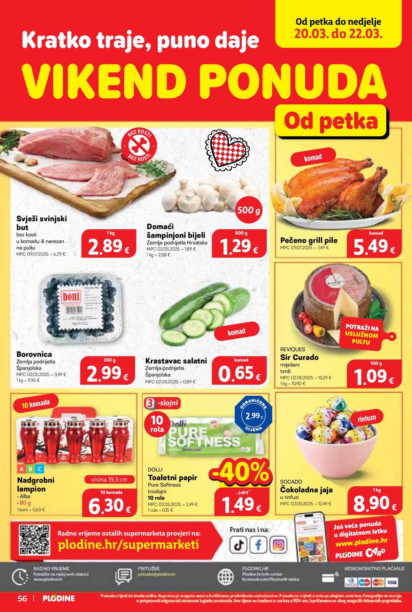 Plodine katalog Akcija 18.03. - 24.03.2026.