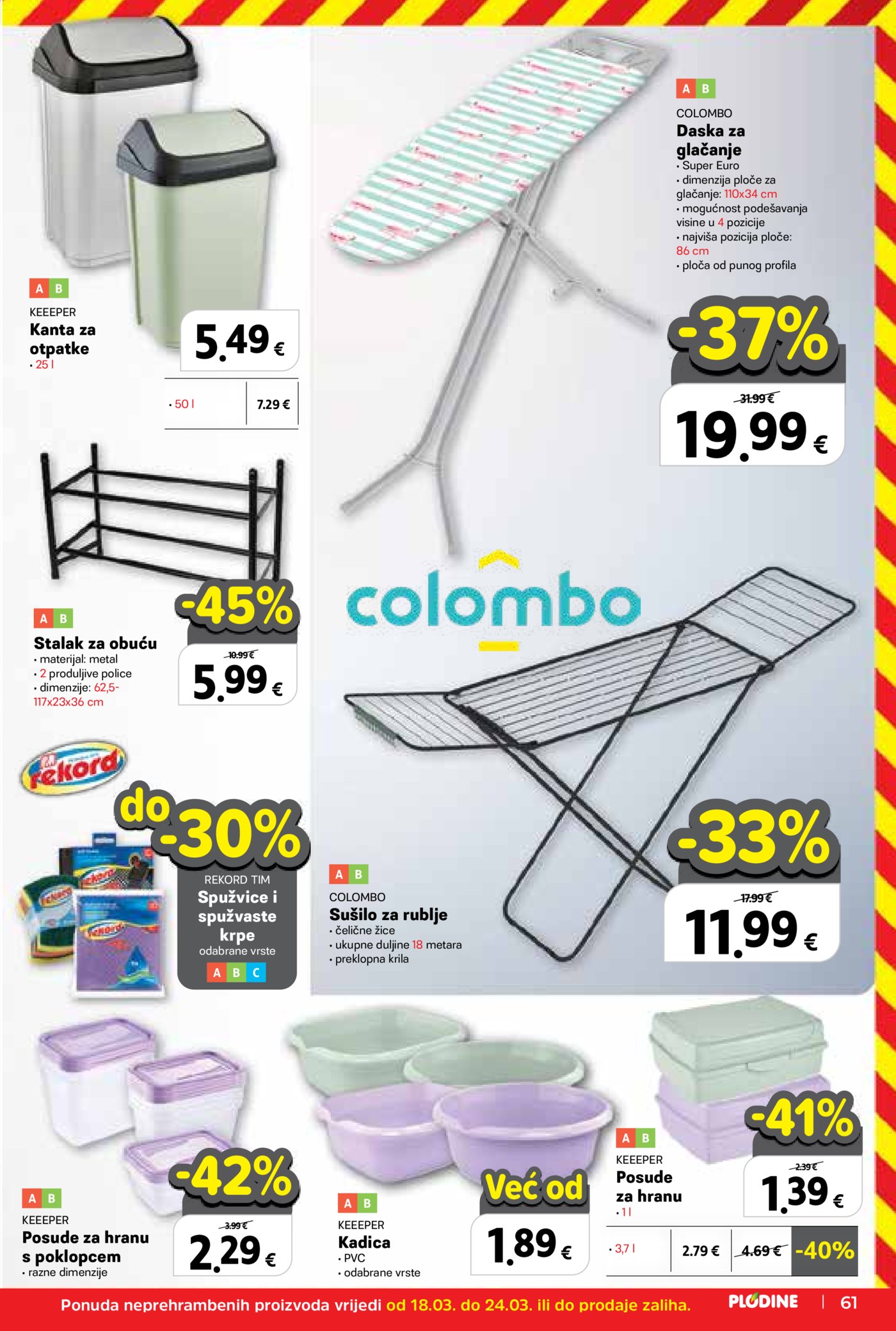 Plodine katalog Akcija 18.03. - 24.03.2026.