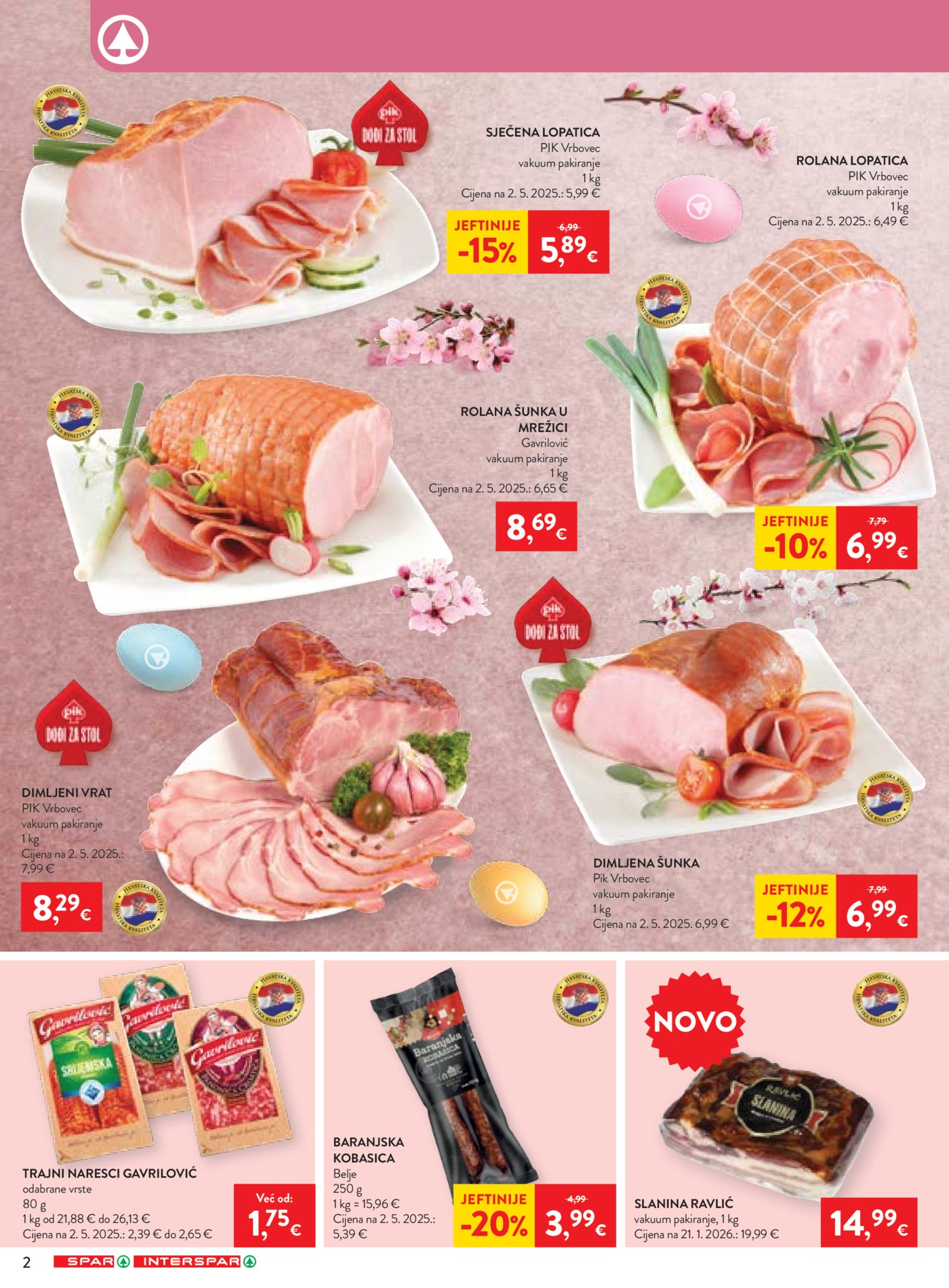 SPAR - INTERSPAR katalog 18.03. - 24.03.2026.