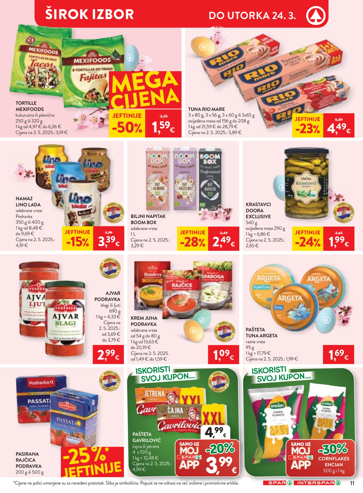 SPAR - INTERSPAR katalog 18.03. - 24.03.2026.