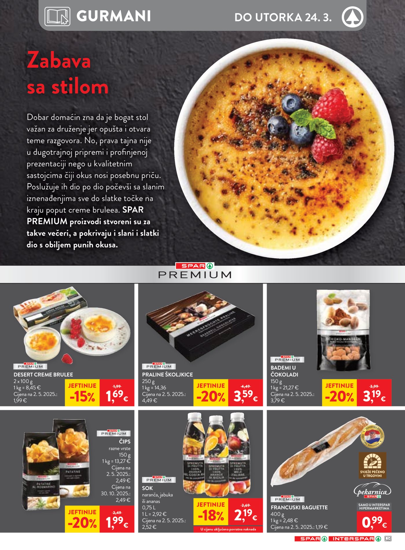 SPAR - INTERSPAR katalog 18.03. - 24.03.2026.