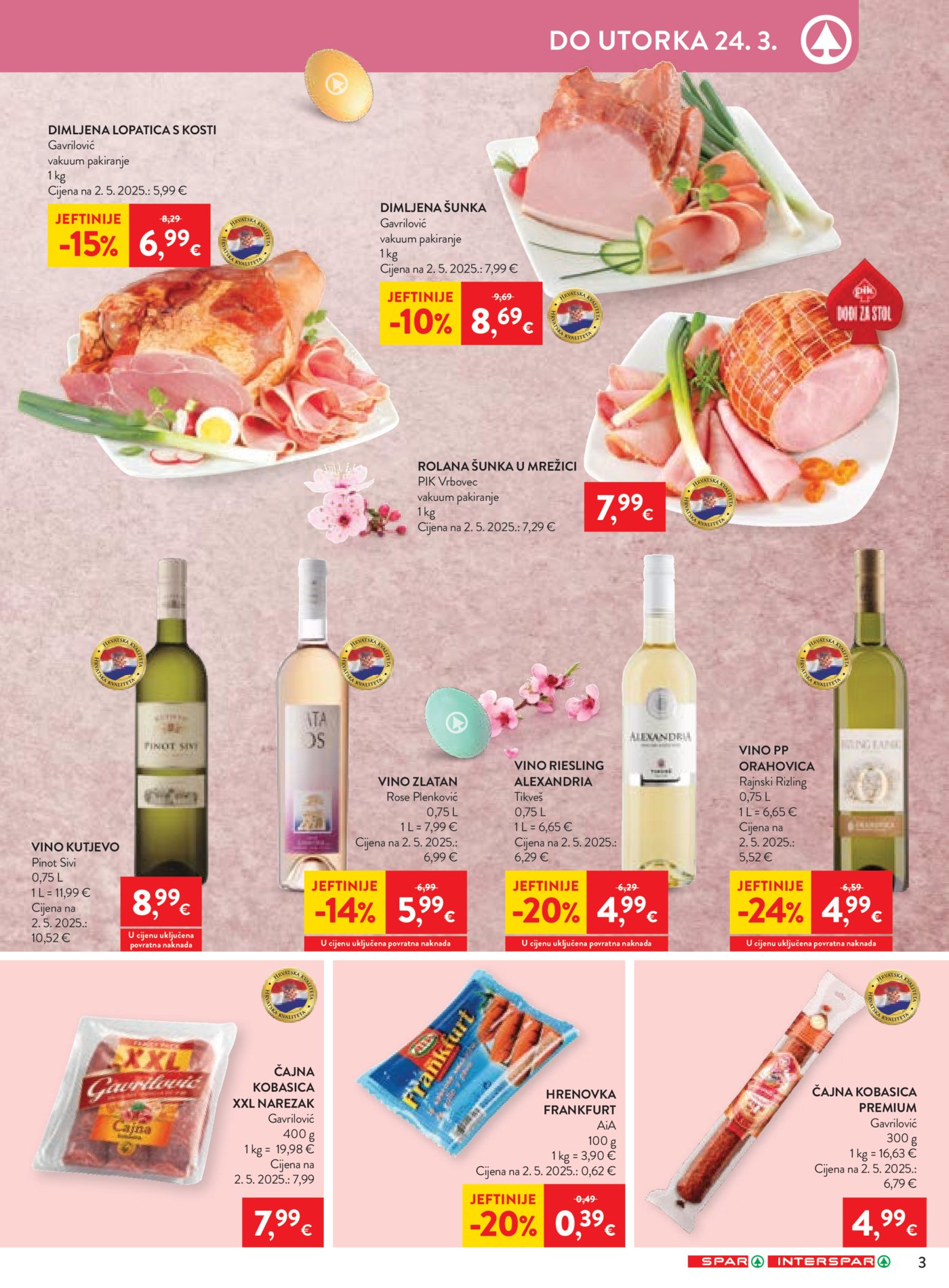 SPAR - INTERSPAR katalog 18.03. - 24.03.2026.