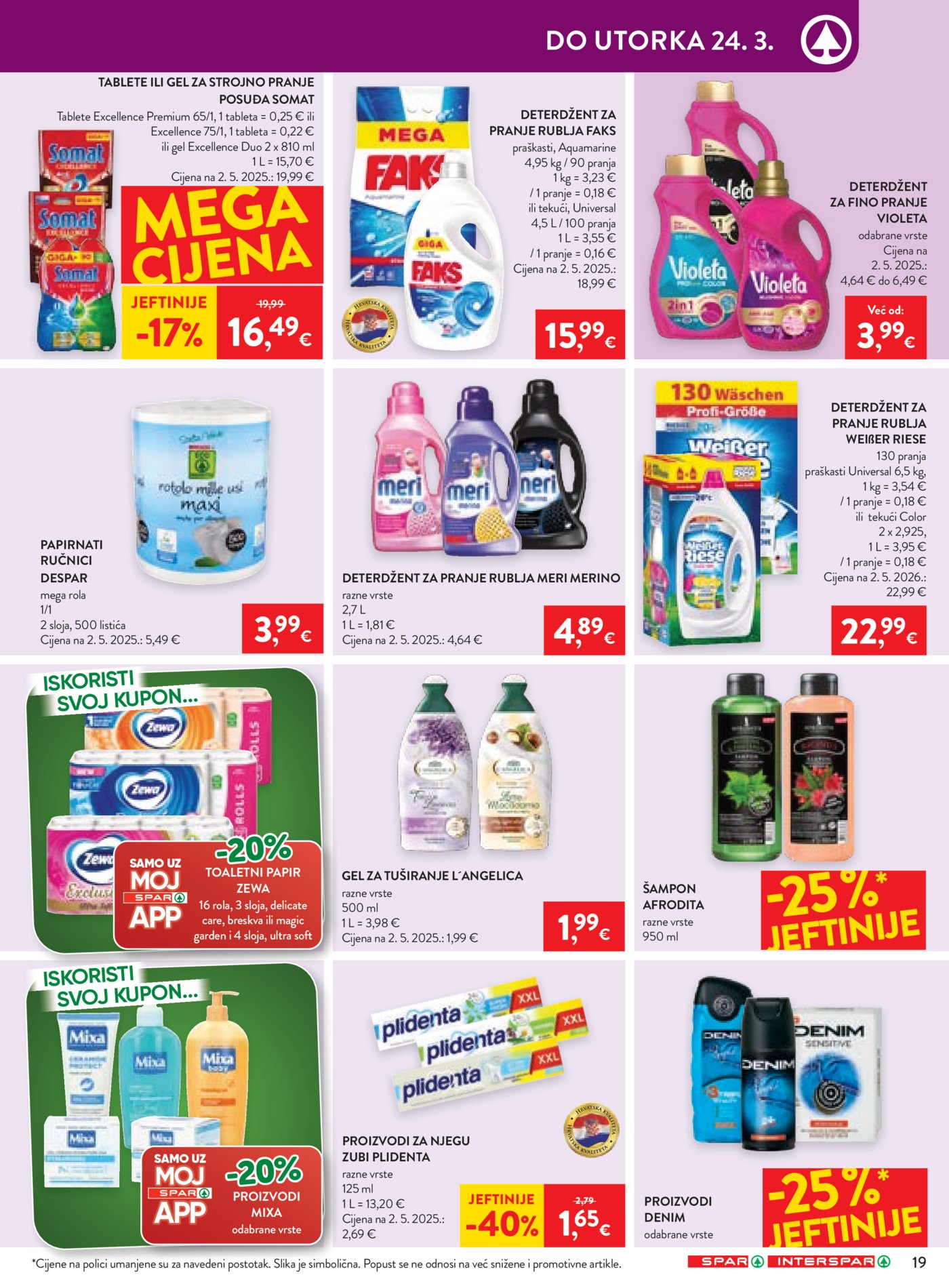 SPAR - INTERSPAR katalog 18.03. - 24.03.2026.