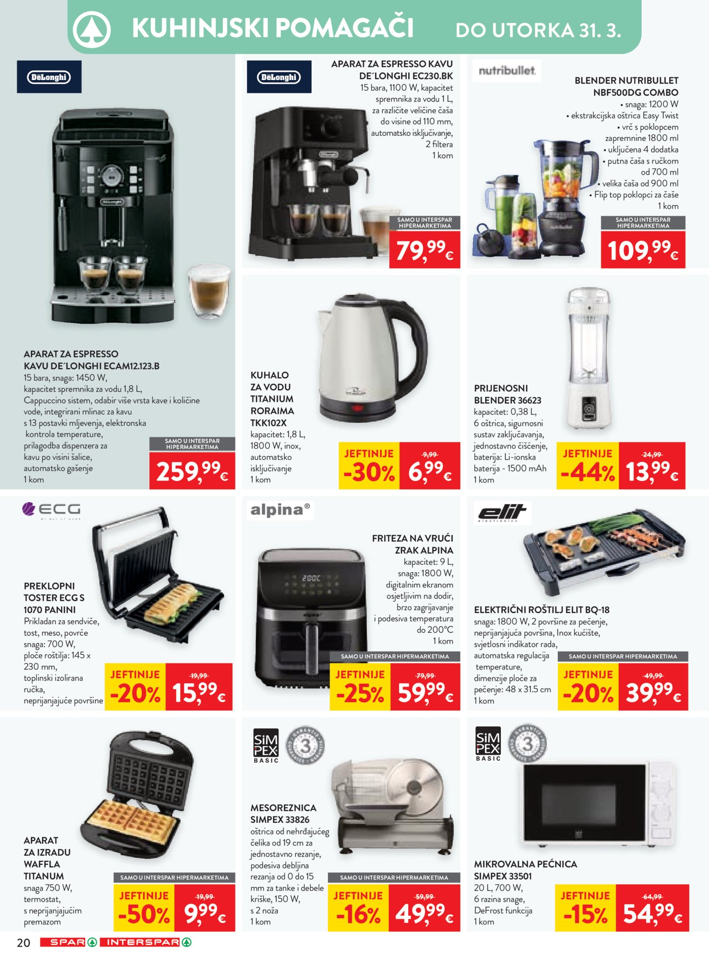 SPAR - INTERSPAR katalog 18.03. - 24.03.2026.