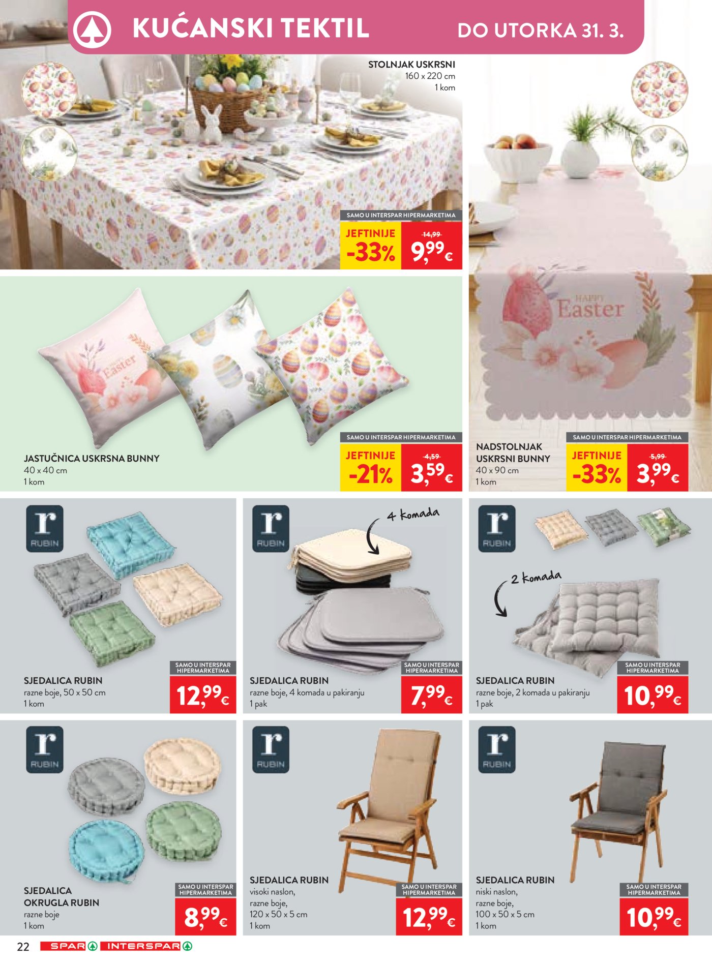 SPAR - INTERSPAR katalog 18.03. - 24.03.2026.