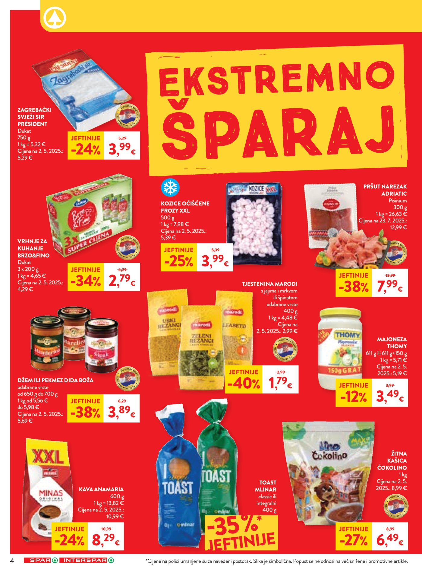 SPAR - INTERSPAR katalog 18.03. - 24.03.2026.