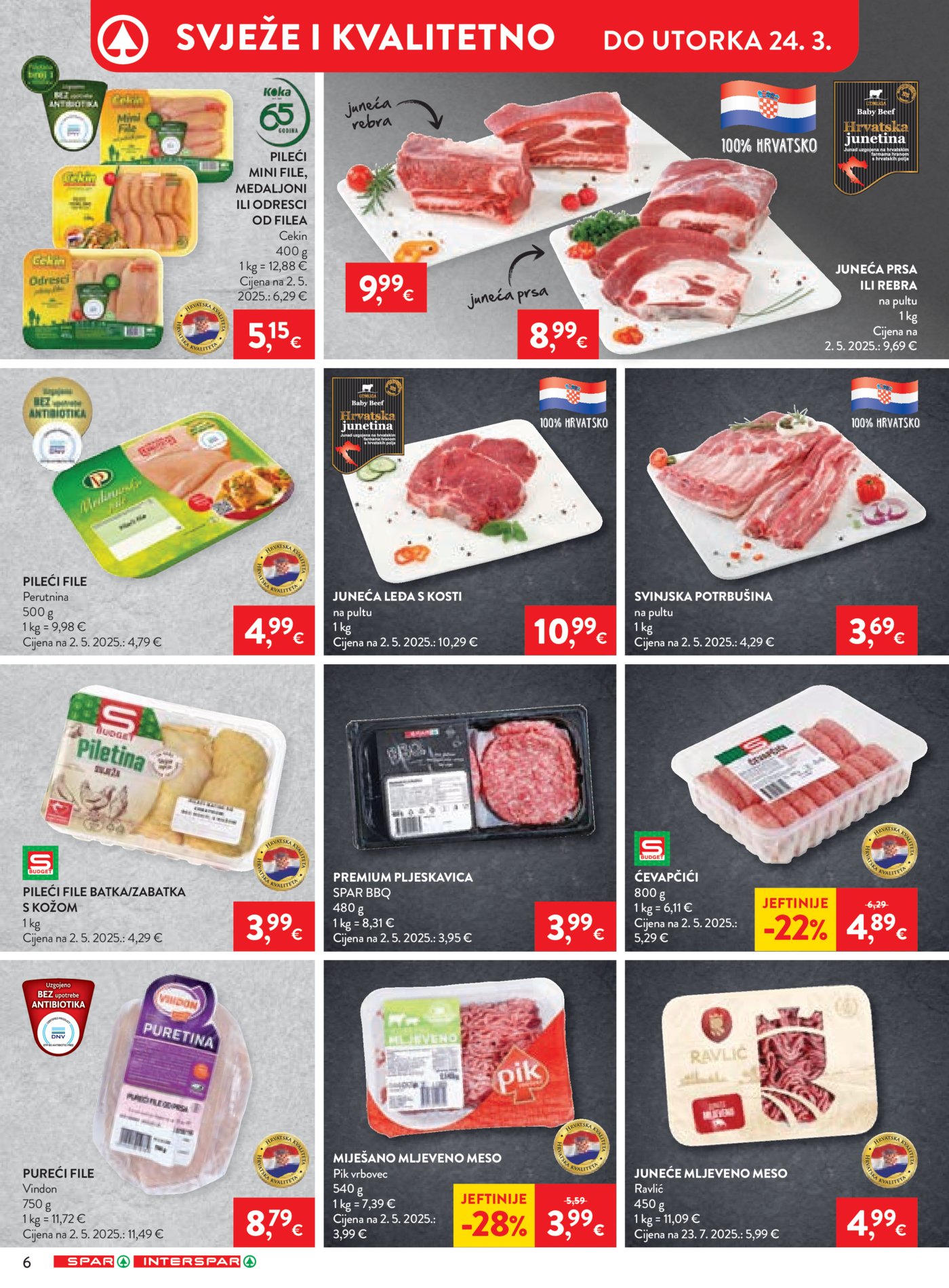 SPAR - INTERSPAR katalog 18.03. - 24.03.2026.