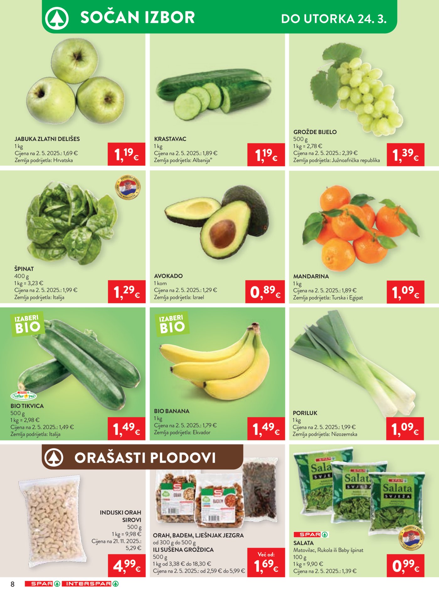 SPAR - INTERSPAR katalog 18.03. - 24.03.2026.