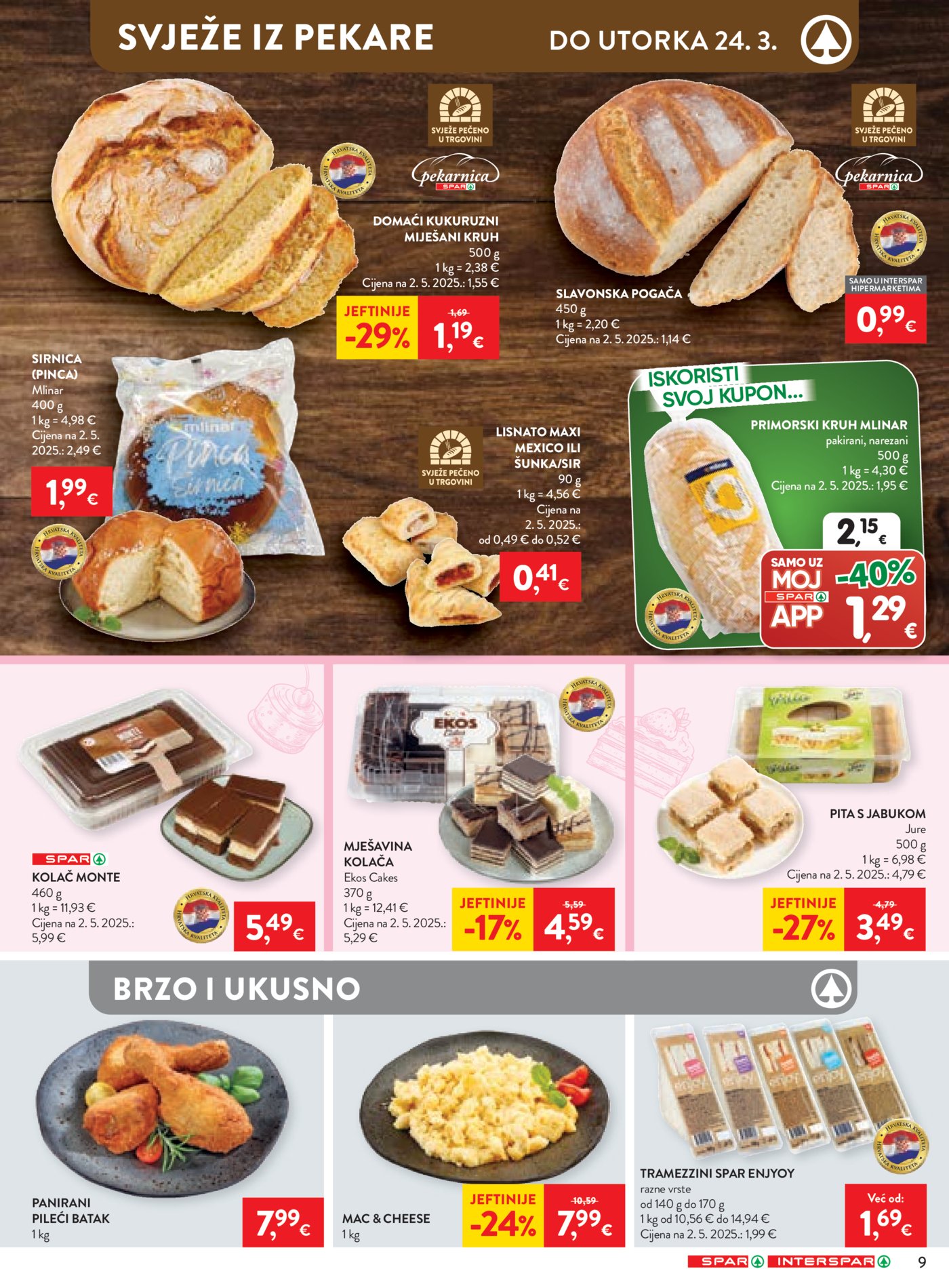 SPAR - INTERSPAR katalog 18.03. - 24.03.2026.