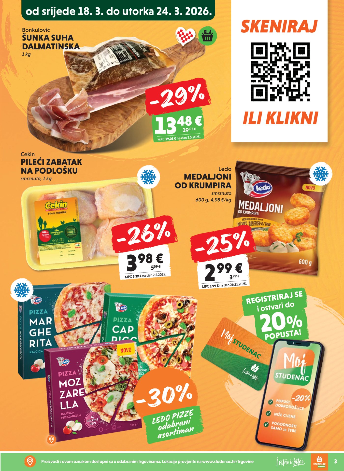 Studenac katalog Moj Studenac 18.03. - 24.03.2026.