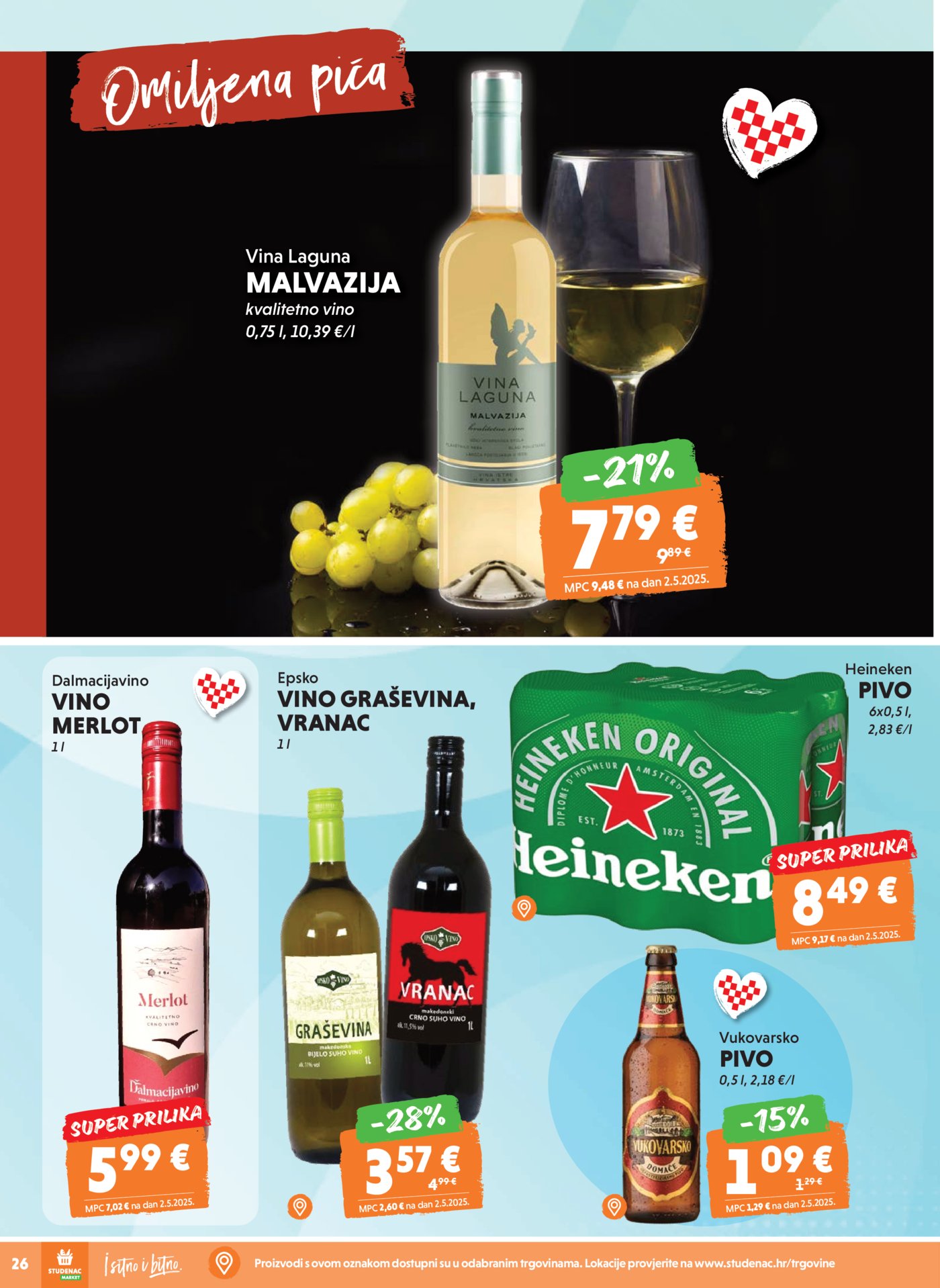 Studenac Tjedni katalog 18.03. - 24.03.2026.