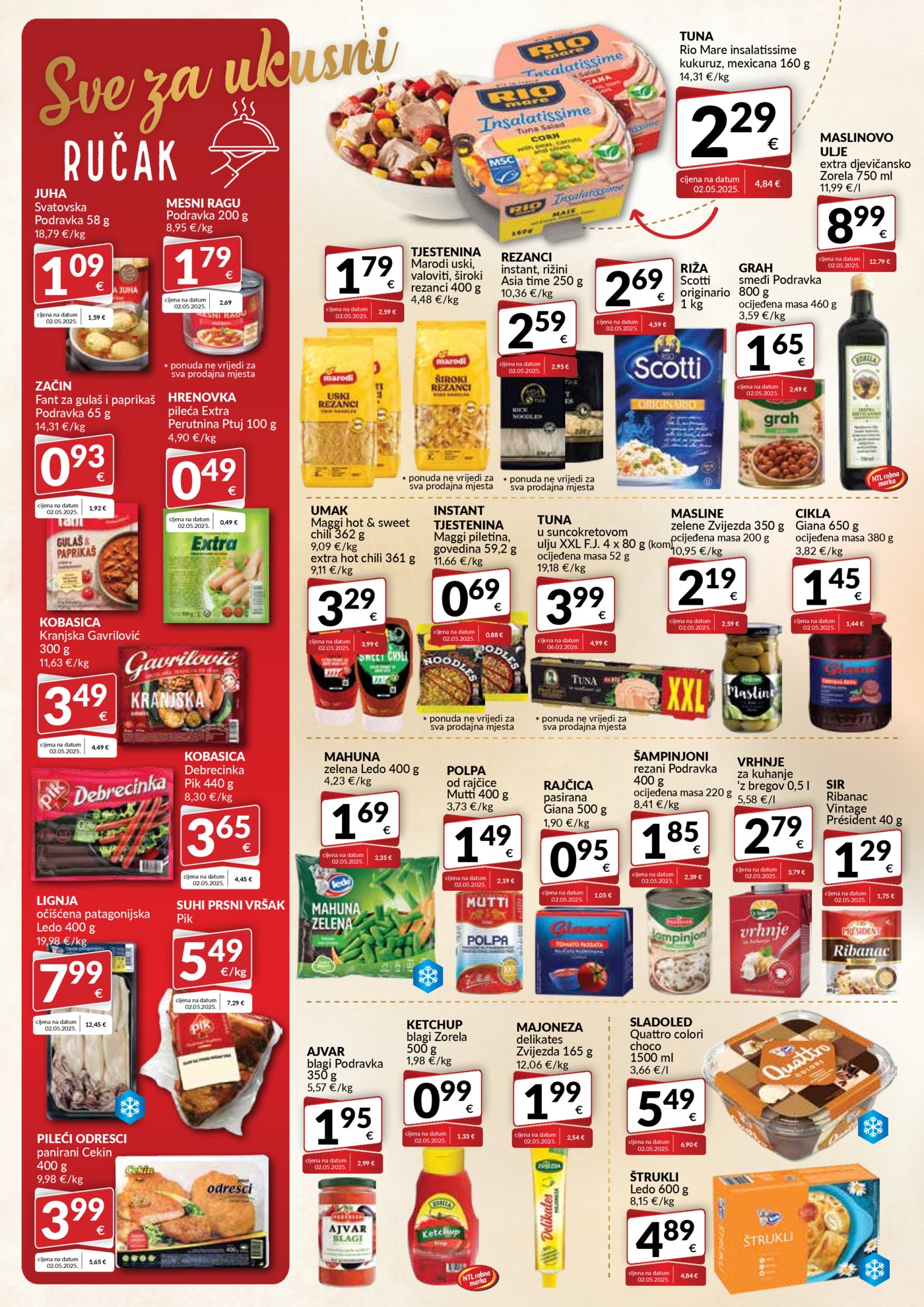 Bakmaz katalog Akcija 18.03. - 24.03.2026.