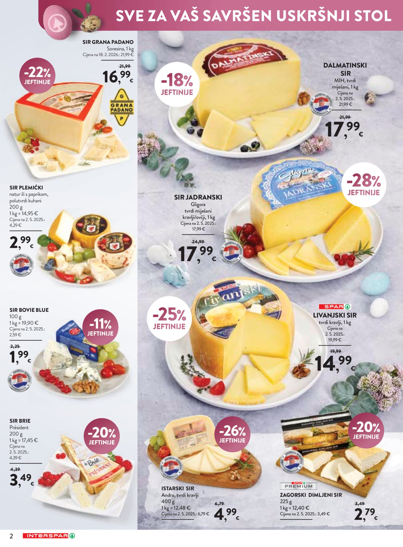Interspar katalog Delicije 19.03.-04.04.2026.