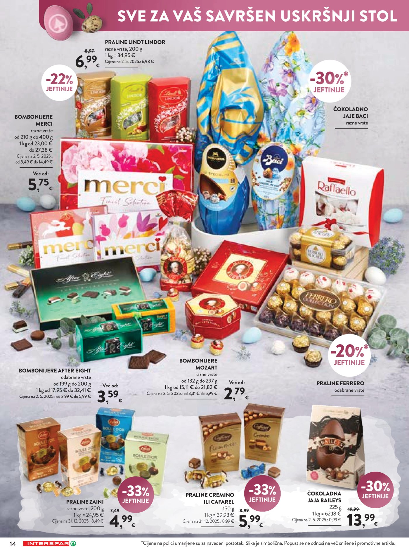 Interspar katalog Delicije 19.03.-04.04.2026.
