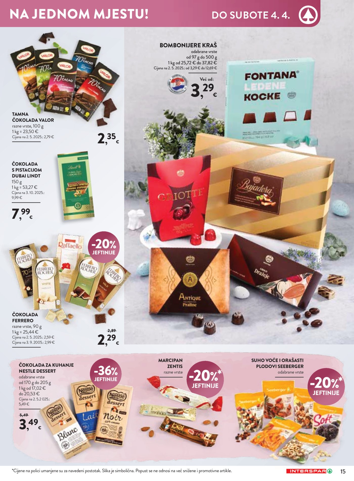 Interspar katalog Delicije 19.03.-04.04.2026.