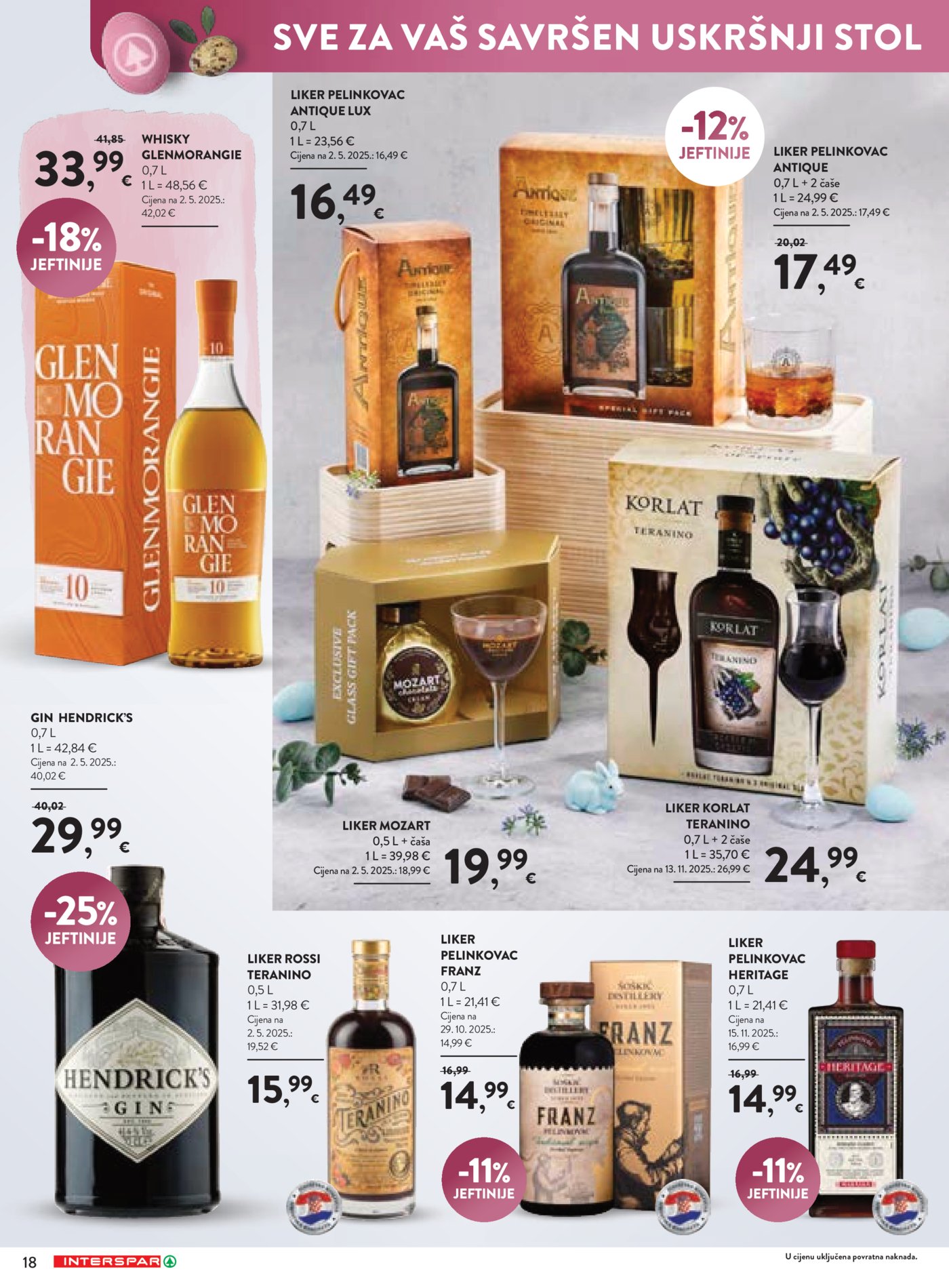 Interspar katalog Delicije 19.03.-04.04.2026.