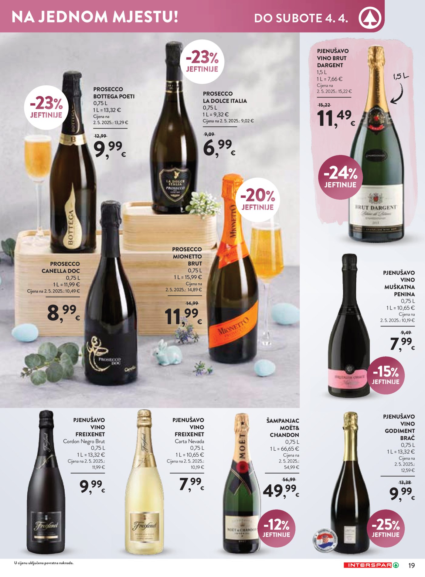 Interspar katalog Delicije 19.03.-04.04.2026.