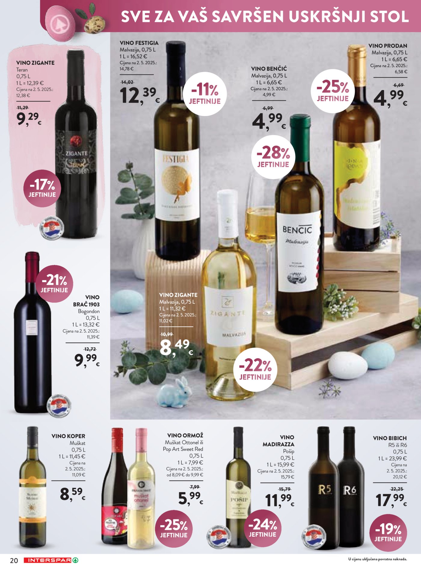 Interspar katalog Delicije 19.03.-04.04.2026.