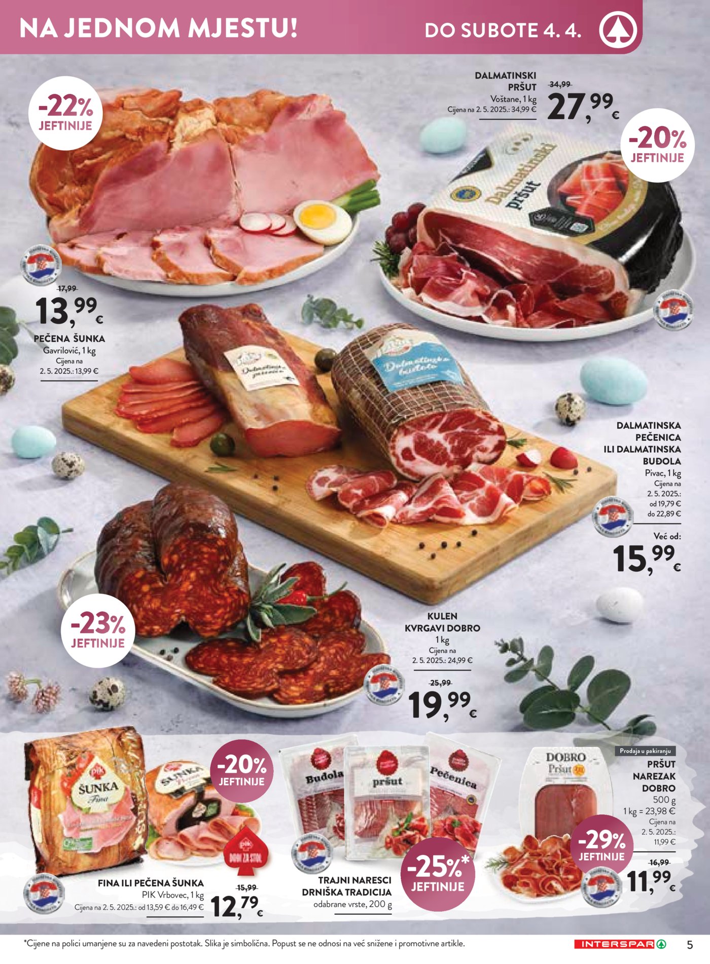 Interspar katalog Delicije 19.03.-04.04.2026.