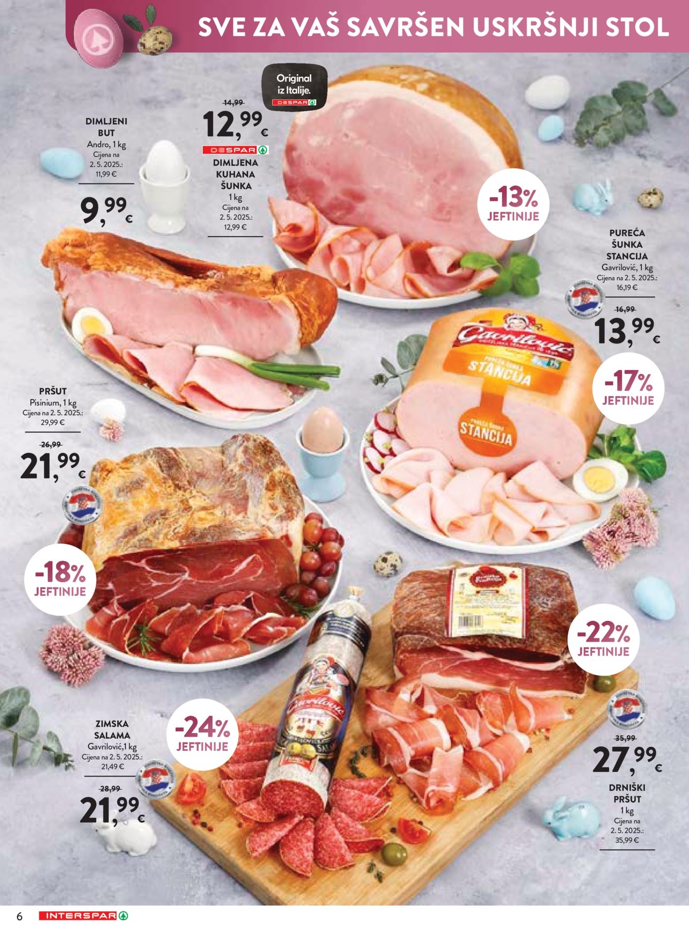 Interspar katalog Delicije 19.03.-04.04.2026.