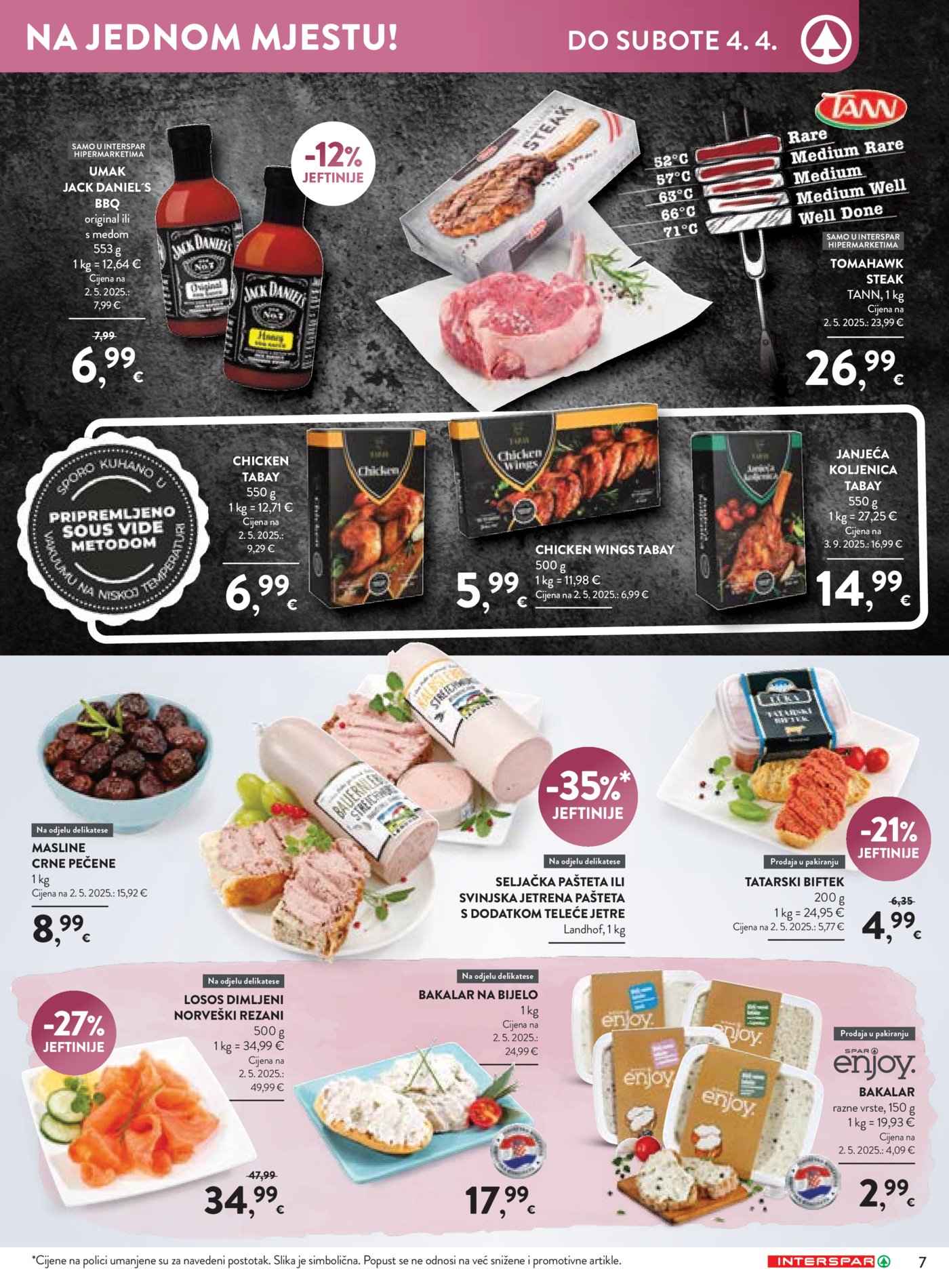 Interspar katalog Delicije 19.03.-04.04.2026.