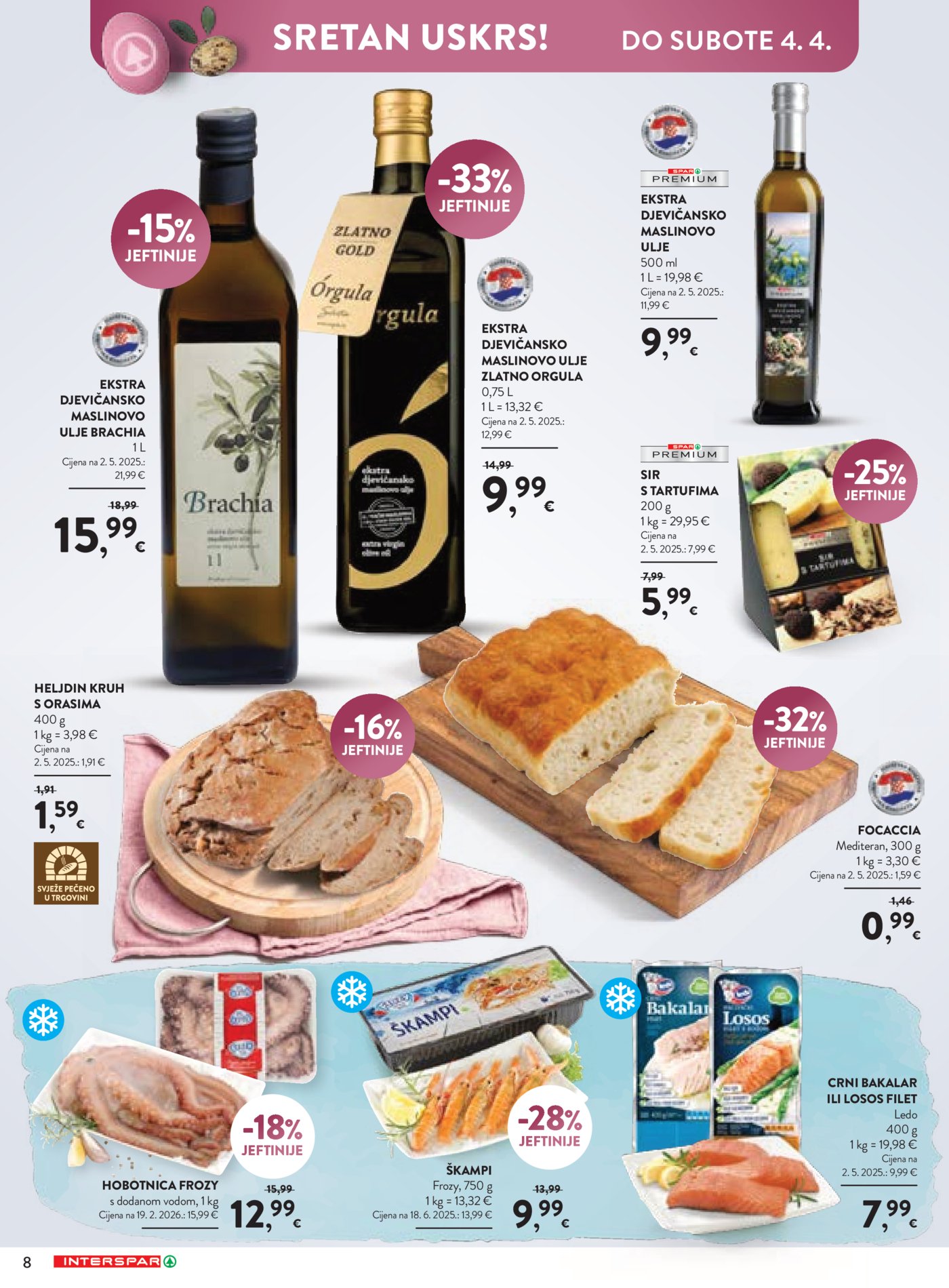 Interspar katalog Delicije 19.03.-04.04.2026.