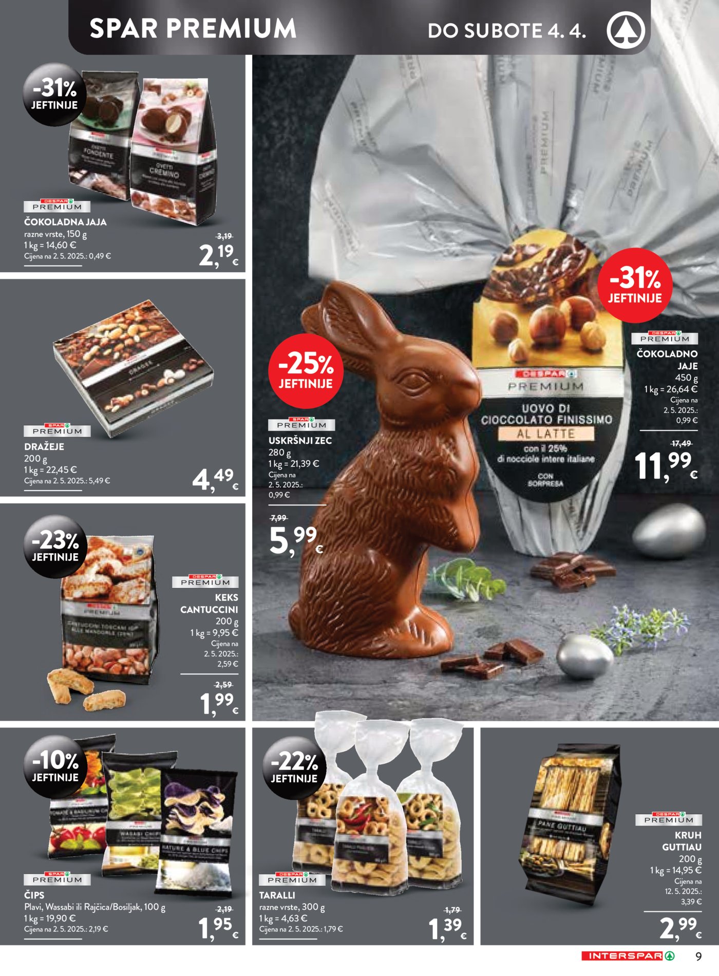 Interspar katalog Delicije 19.03.-04.04.2026.