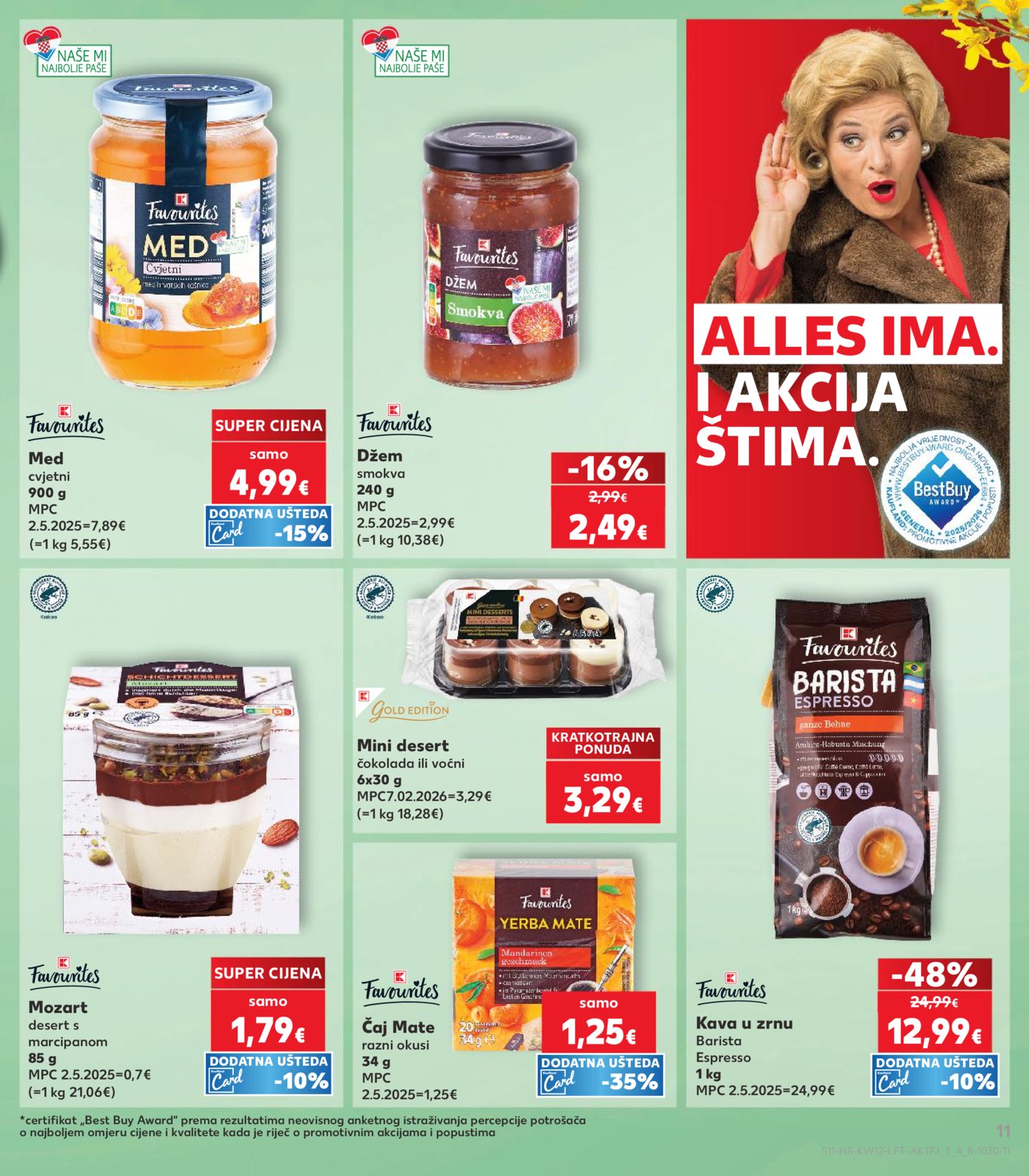 Kaufland katalog Akcija 18.03. - 24.03.2026. Odabrane poslovnice