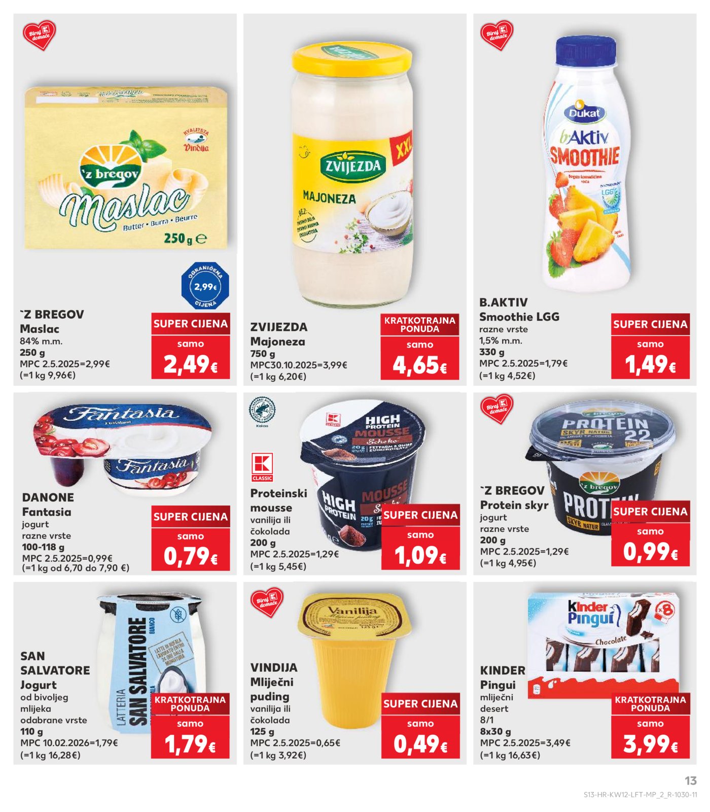 Kaufland katalog Akcija 18.03. - 24.03.2026. Odabrane poslovnice
