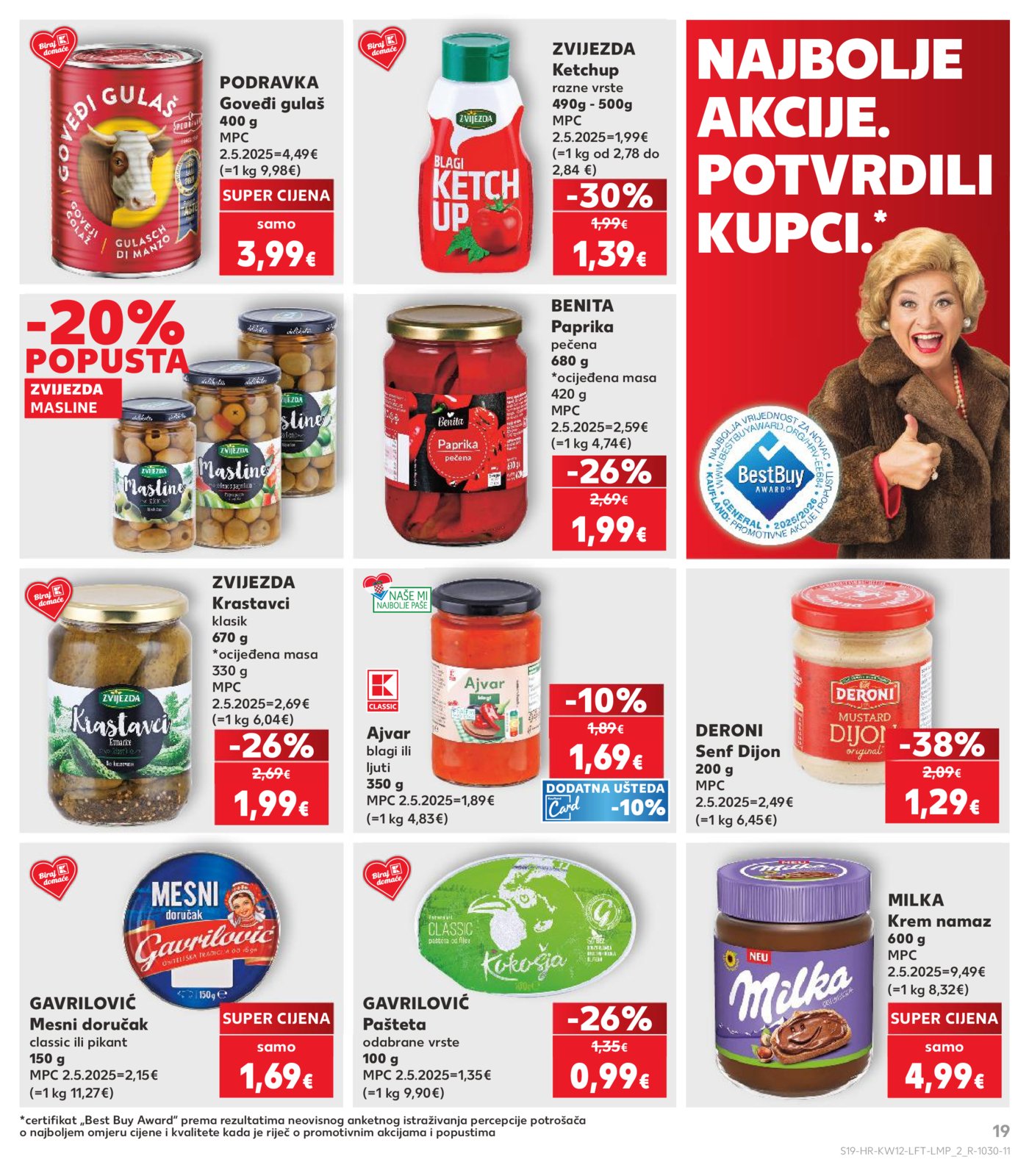 Kaufland katalog Akcija 18.03. - 24.03.2026. Odabrane poslovnice