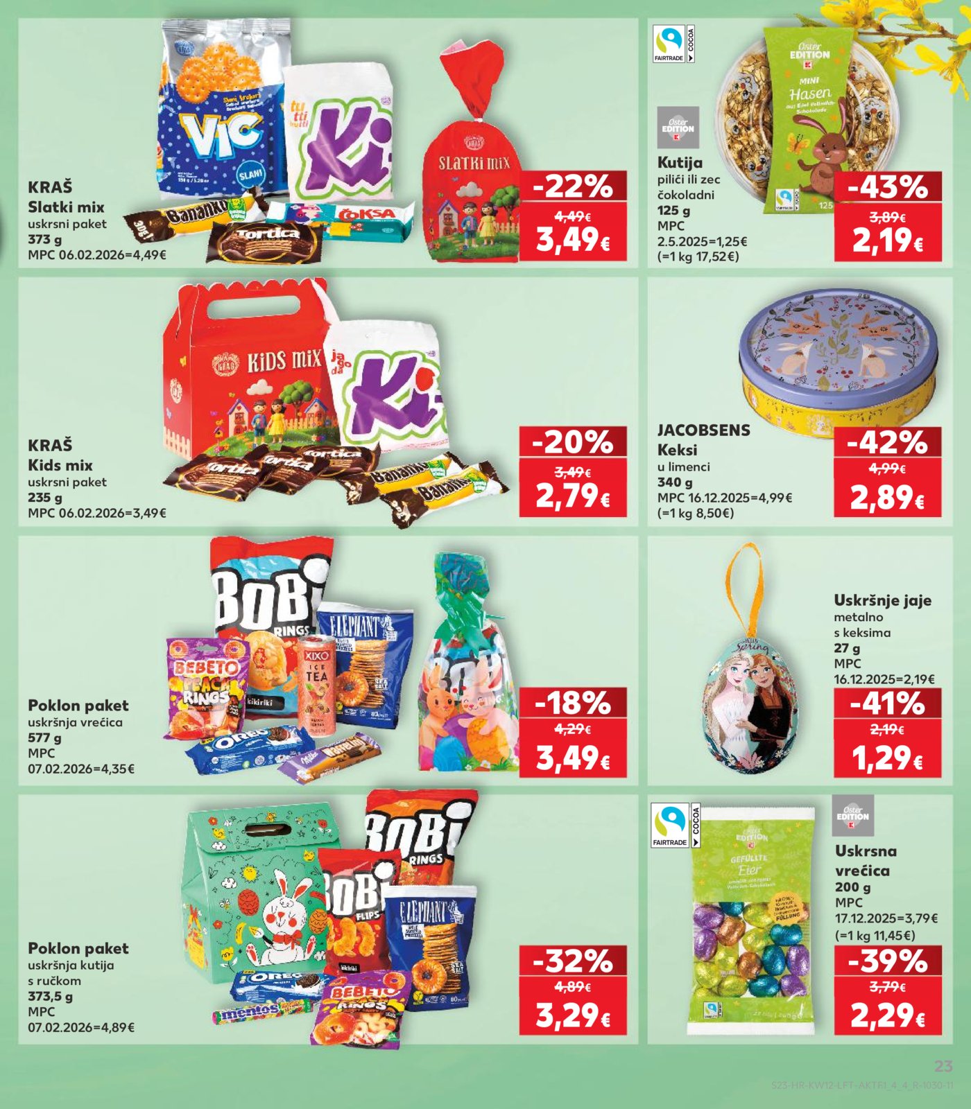 Kaufland katalog Akcija 18.03. - 24.03.2026. Odabrane poslovnice