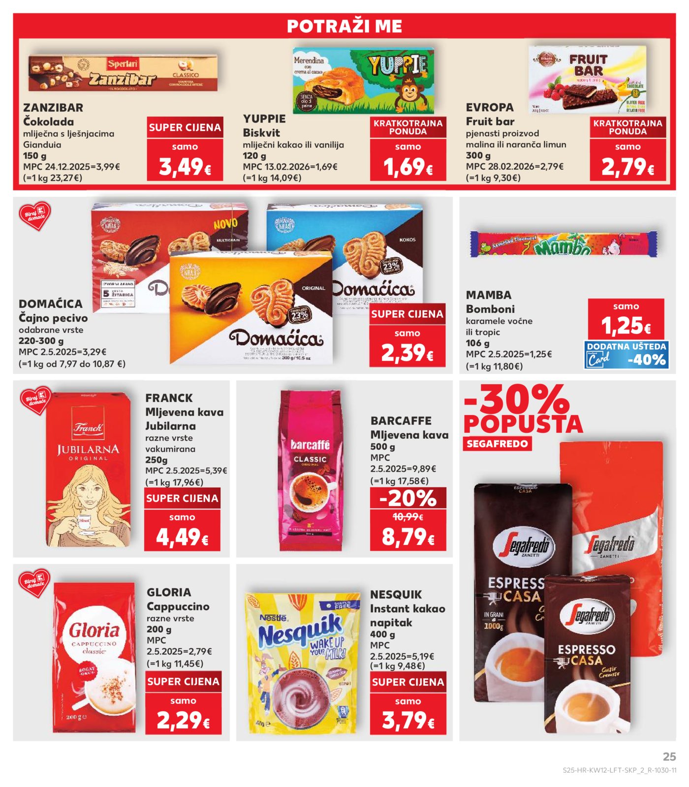 Kaufland katalog Akcija 18.03. - 24.03.2026. Odabrane poslovnice