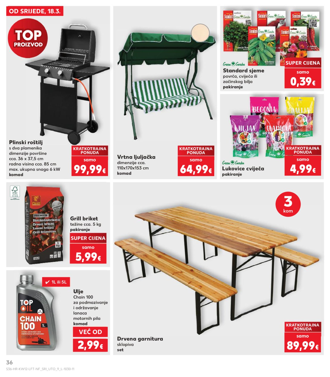 Kaufland katalog Akcija 18.03. - 24.03.2026. Odabrane poslovnice