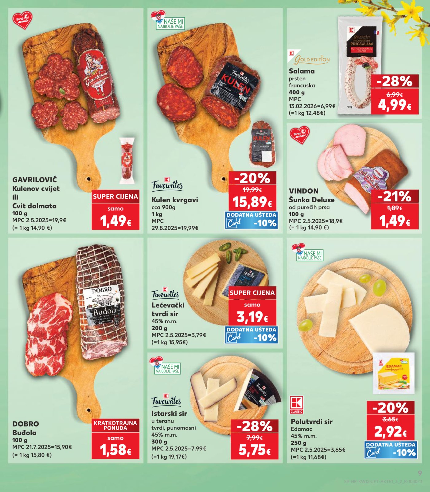 Kaufland katalog Akcija 18.03. - 24.03.2026. Odabrane poslovnice