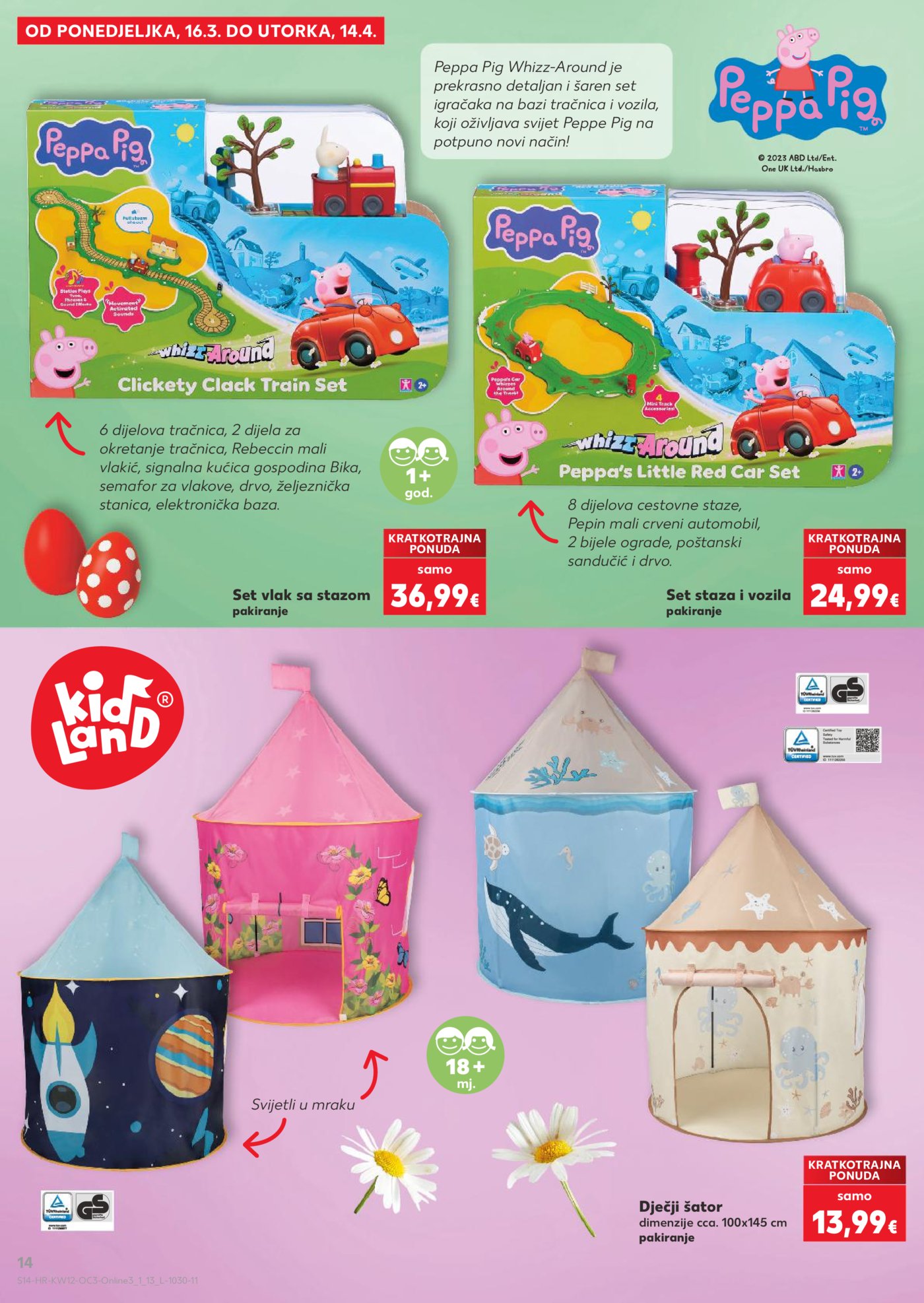 Kaufland katalog Igračaka 16.03. - 14.04.2026.