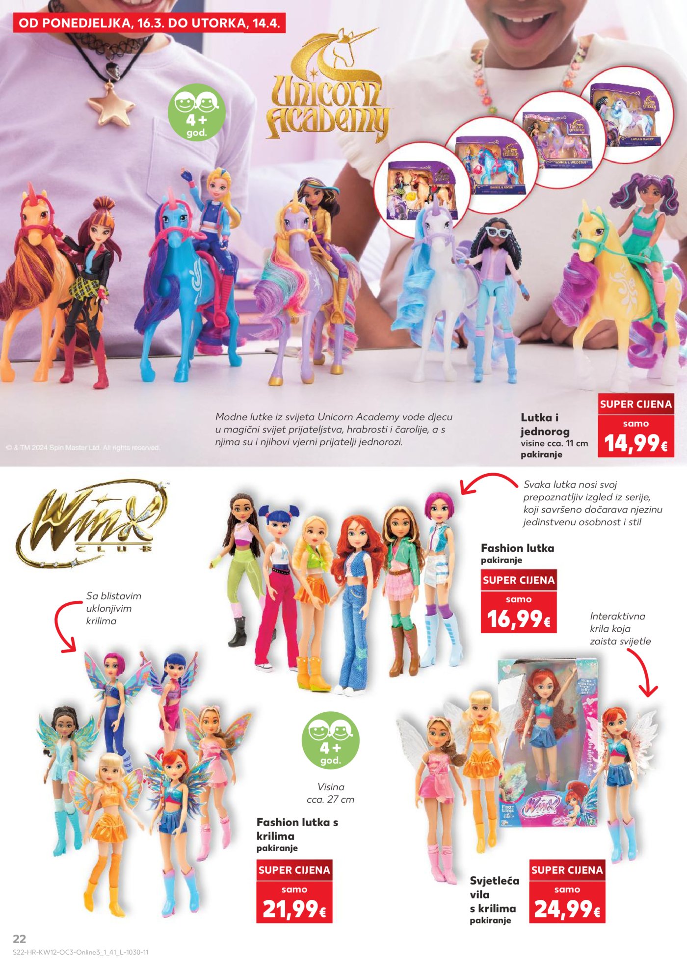 Kaufland katalog Igračaka 16.03. - 14.04.2026.