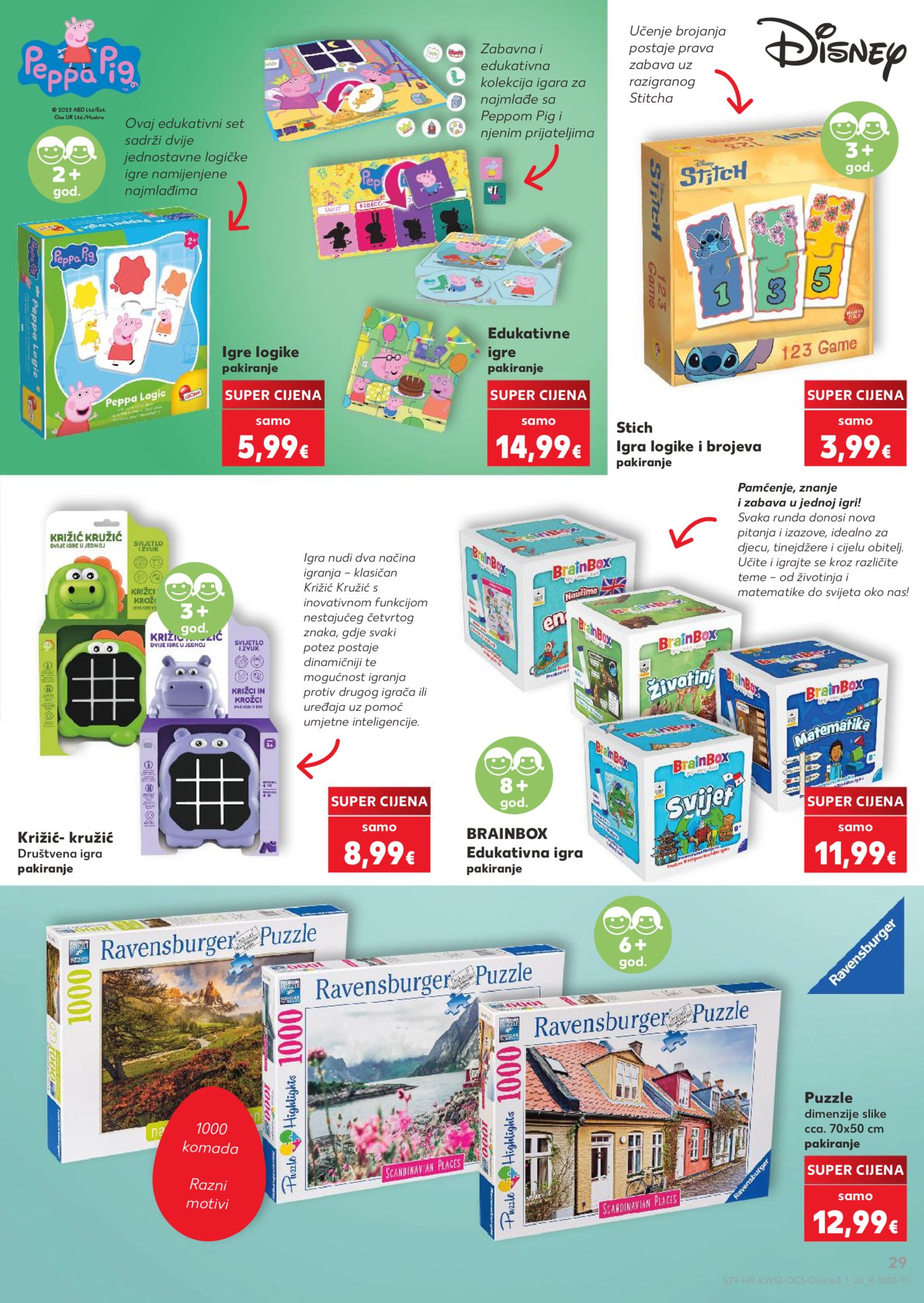 Kaufland katalog Igračaka 16.03. - 14.04.2026.