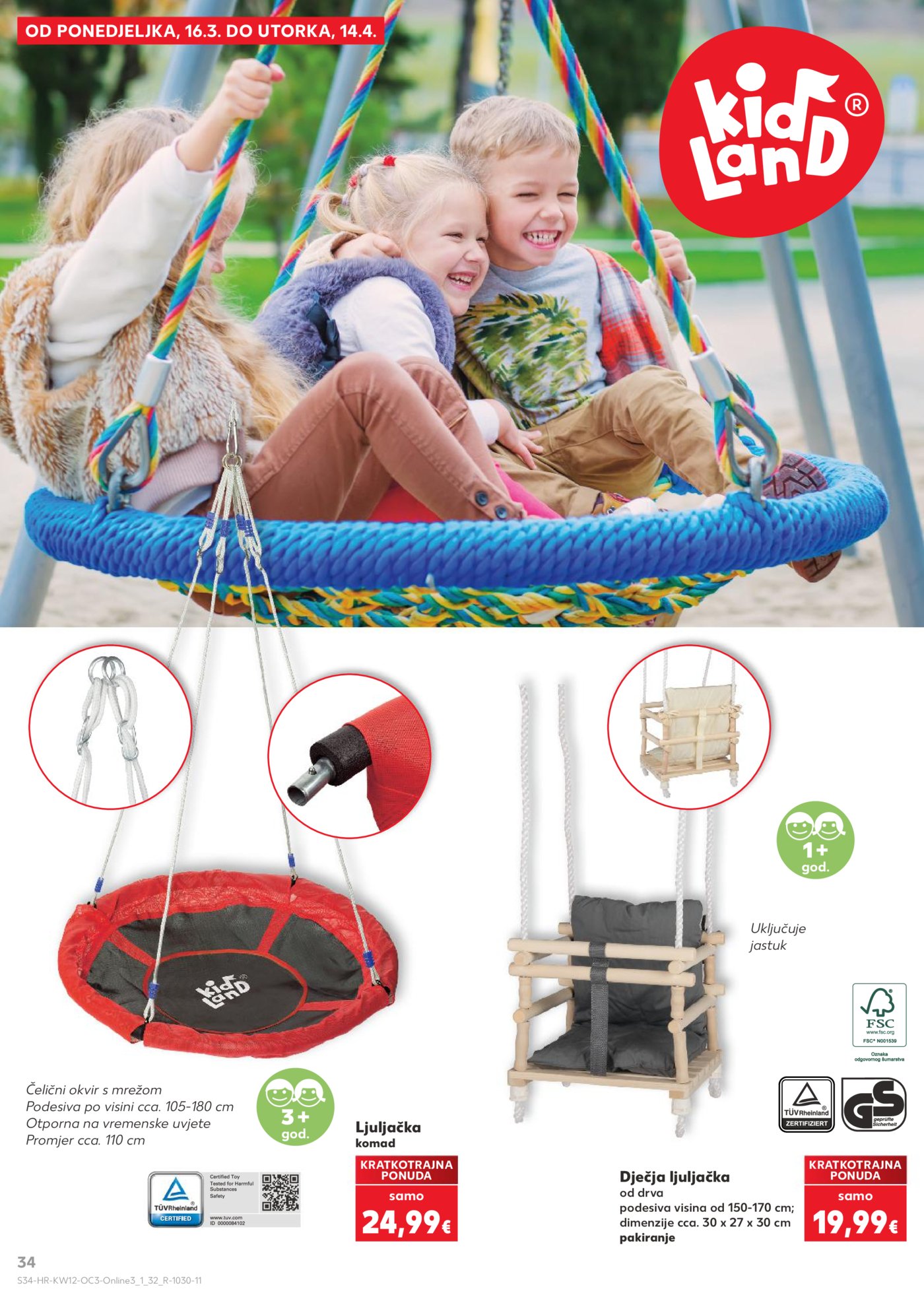 Kaufland katalog Igračaka 16.03. - 14.04.2026.