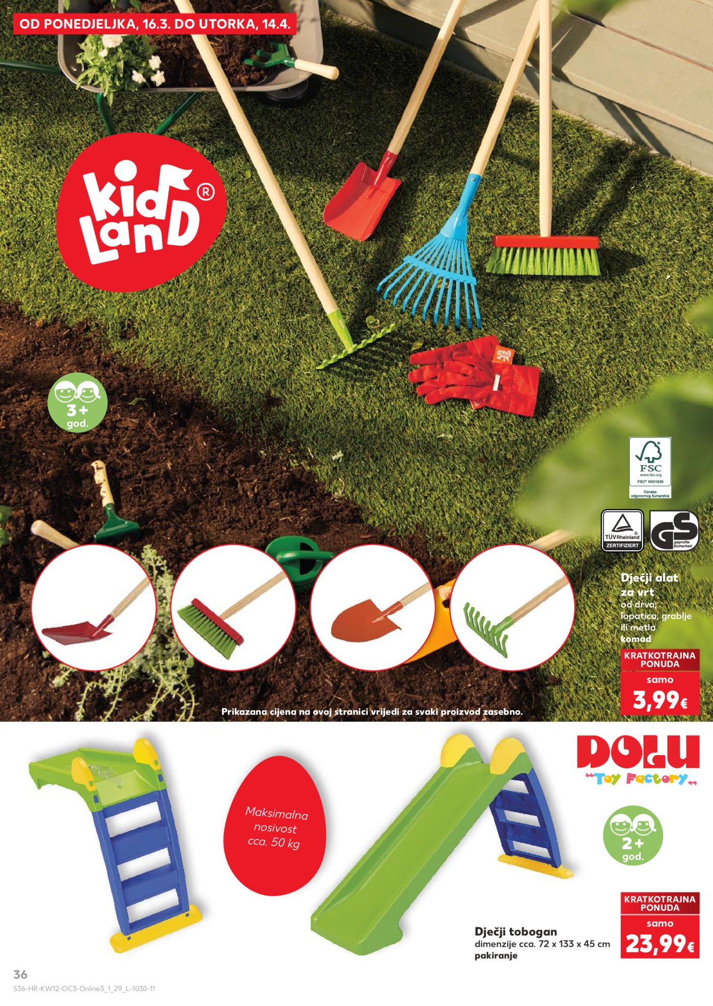 Kaufland katalog Igračaka 16.03. - 14.04.2026.